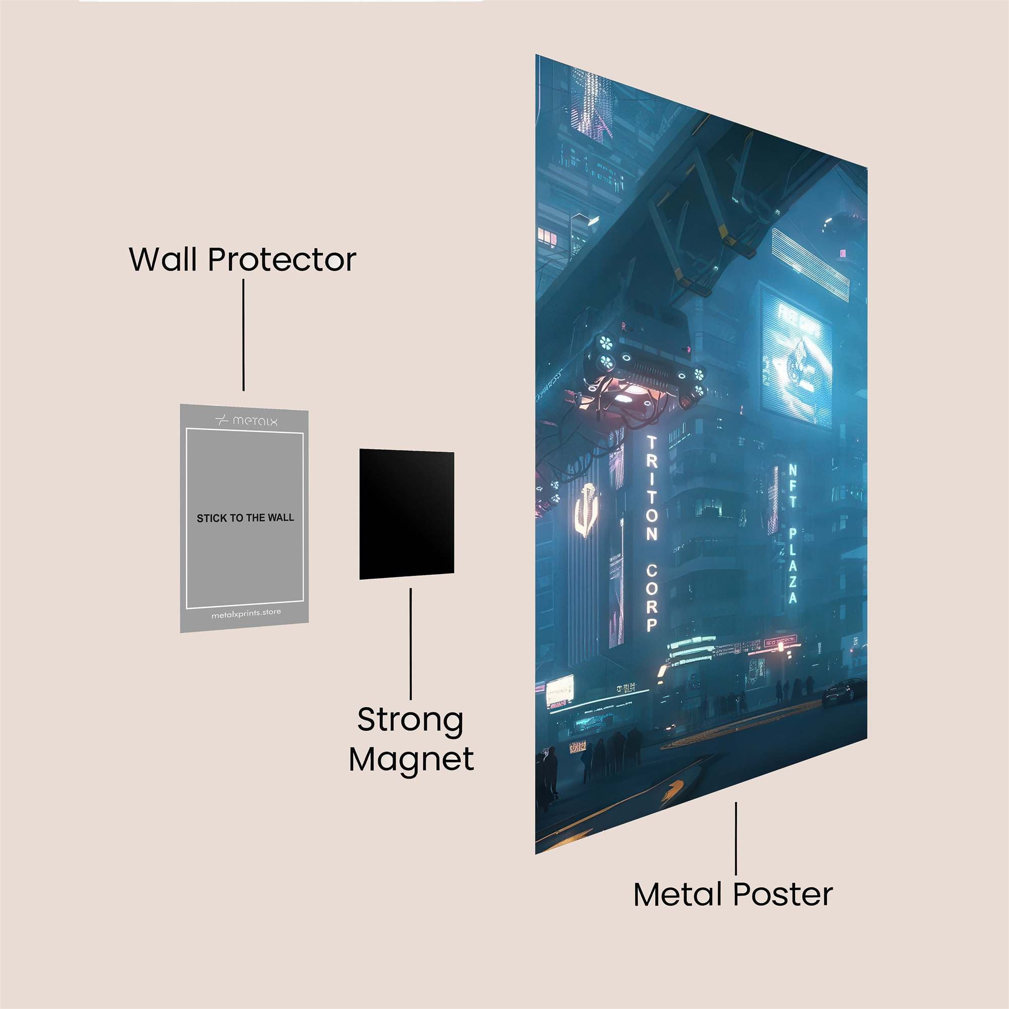 Usagi Enigma Safe Wall Magnetic / M