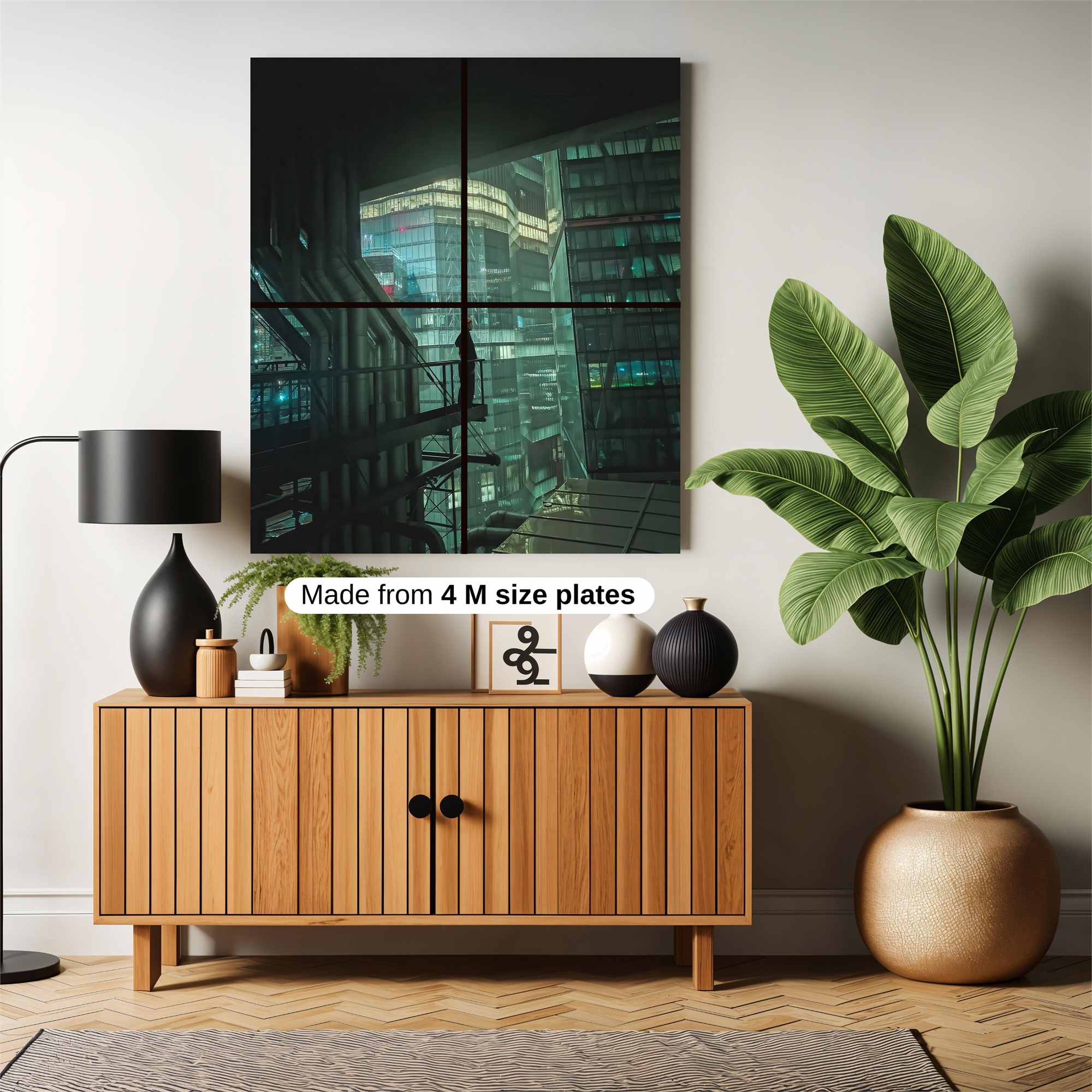 Urban Solitude Safe Wall Magnetic / M