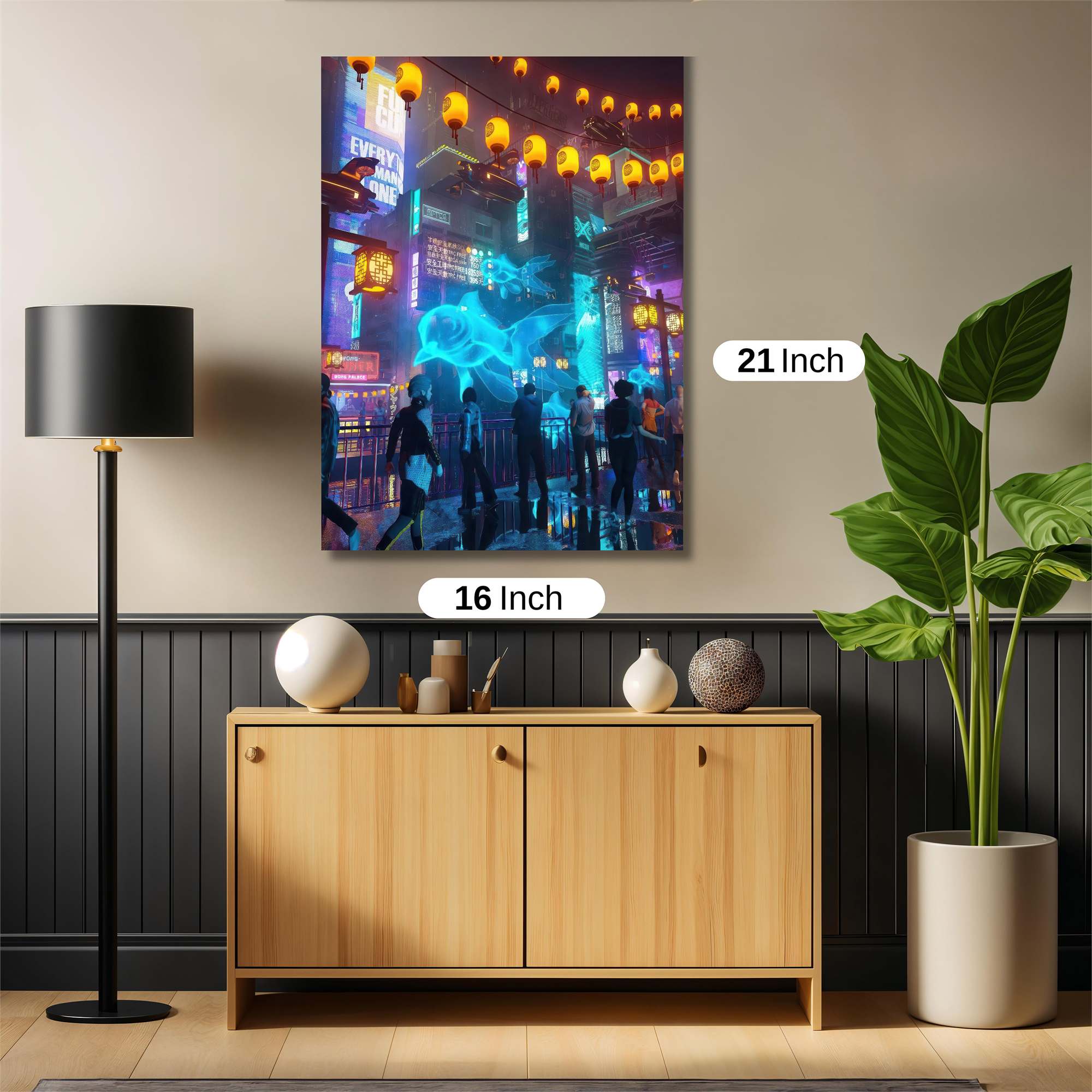 Neon Reverie Safe Wall Magnetic / M