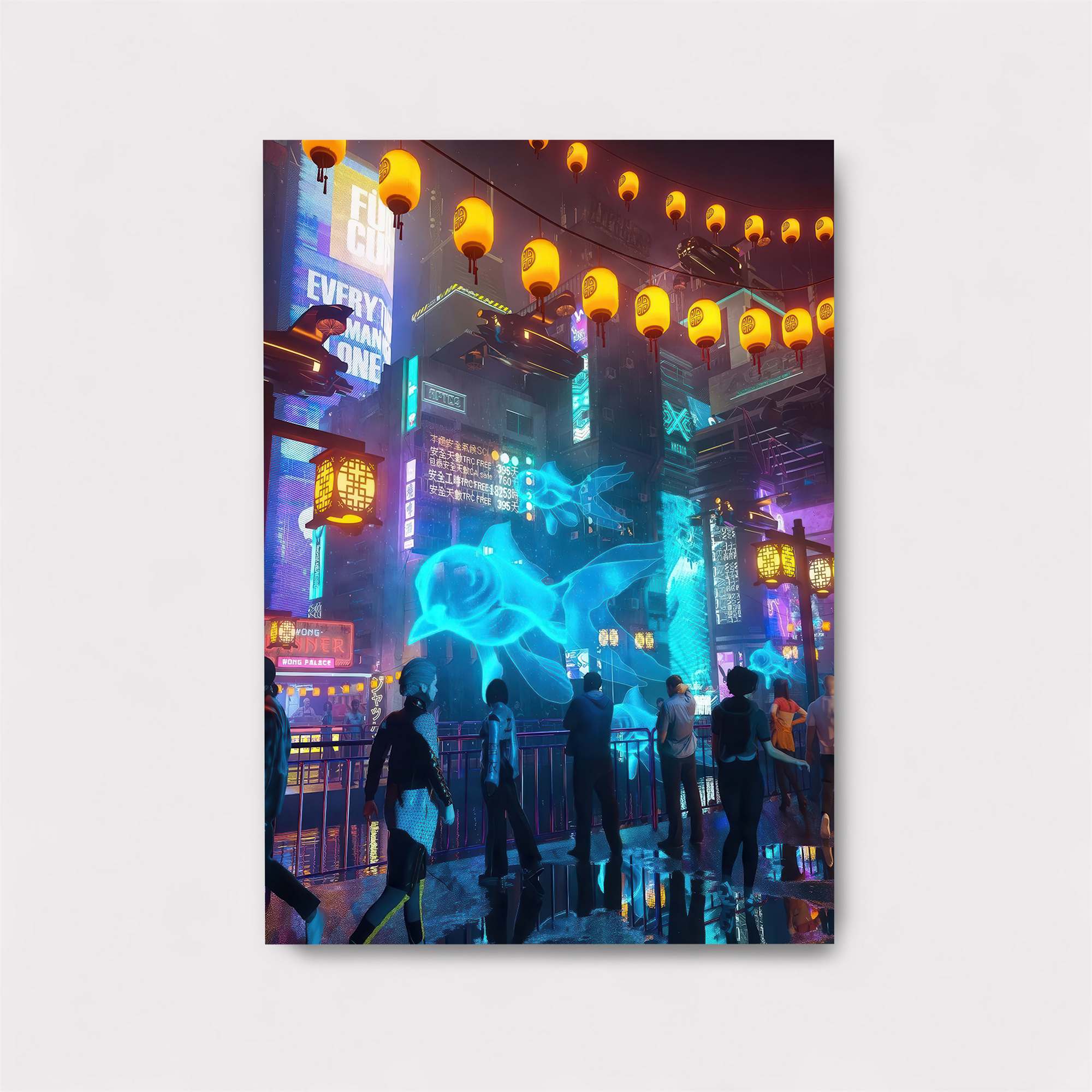 Neon Reverie Safe Wall Magnetic / M