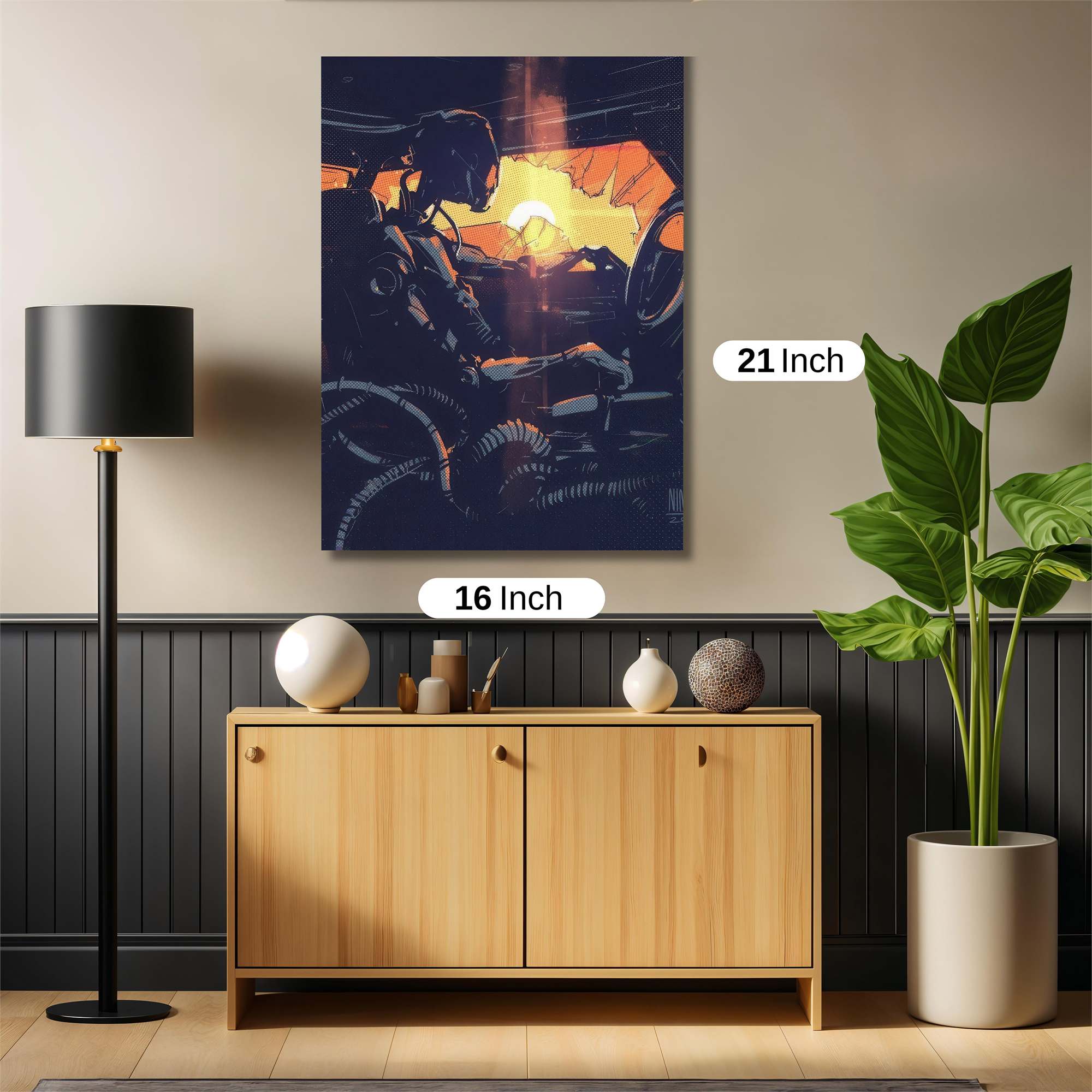 Cyborg Solitude Safe Wall Magnetic / M