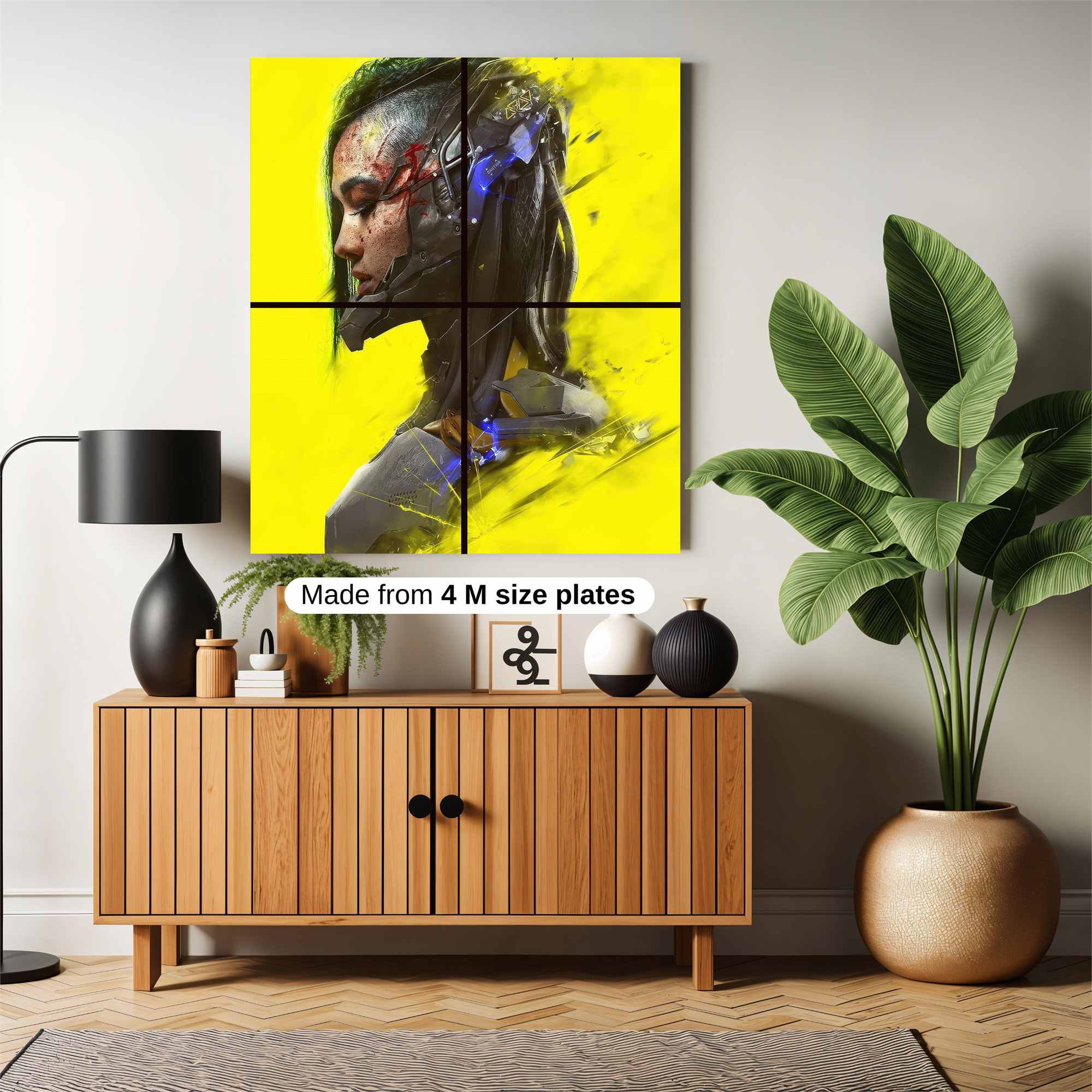 Cybernetic Serenity Safe Wall Magnetic / M