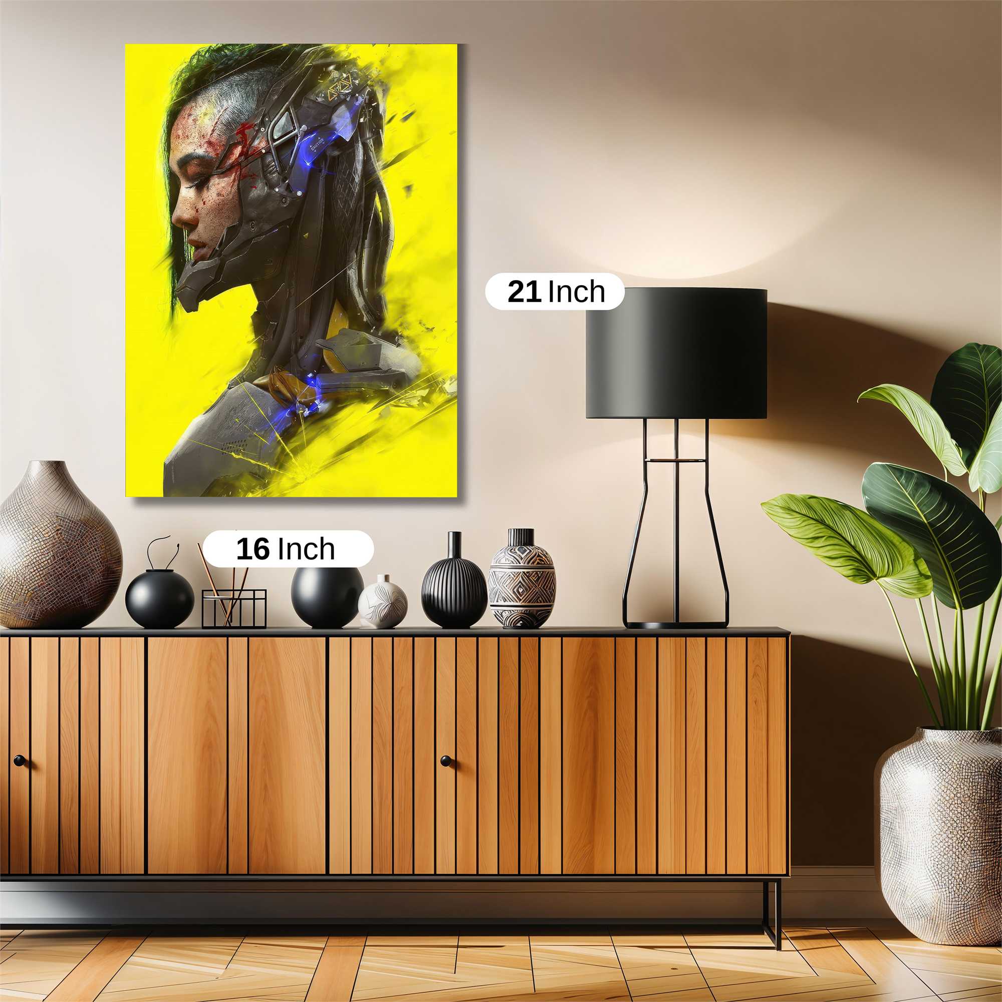 Cybernetic Serenity Safe Wall Magnetic / M