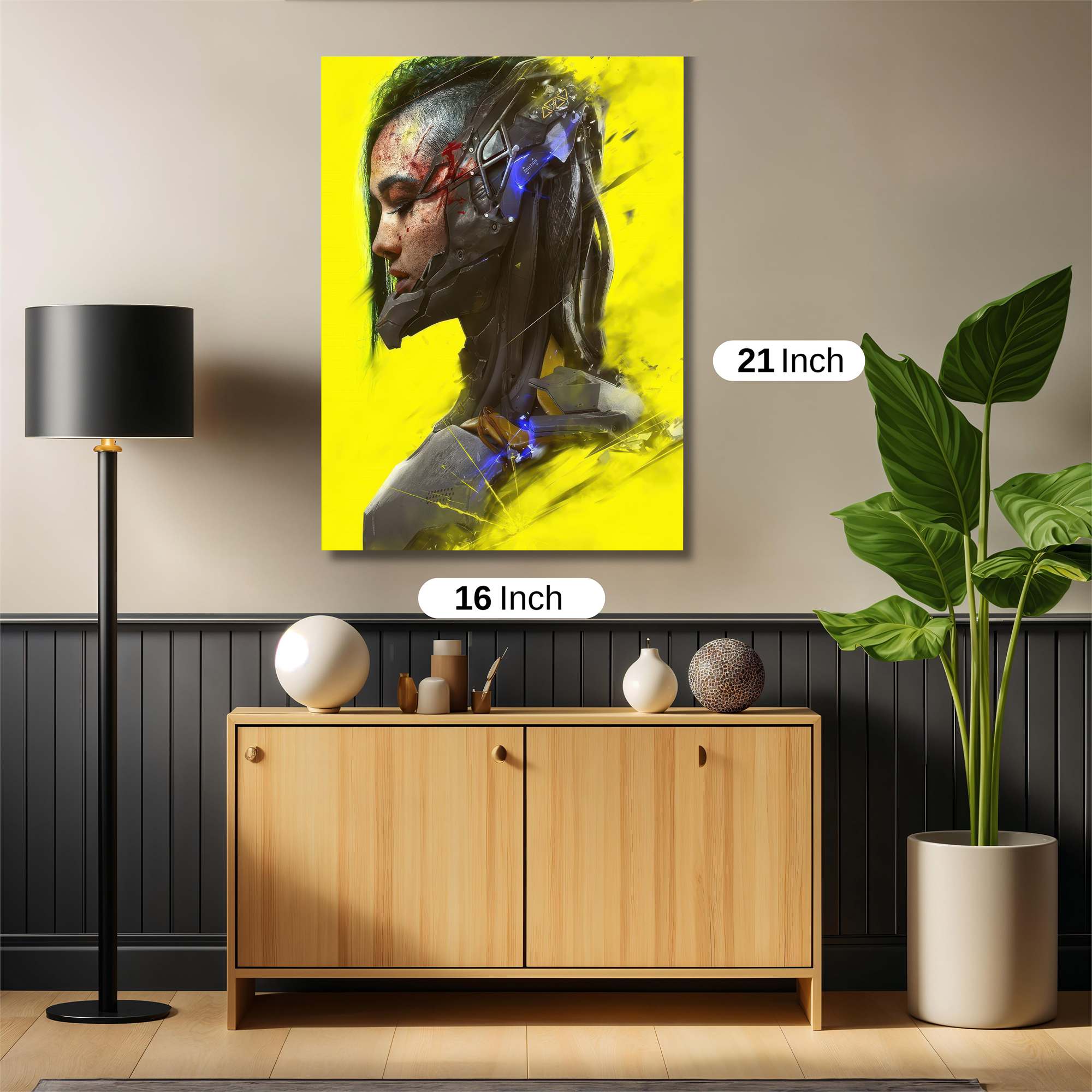 Cybernetic Serenity Safe Wall Magnetic / M