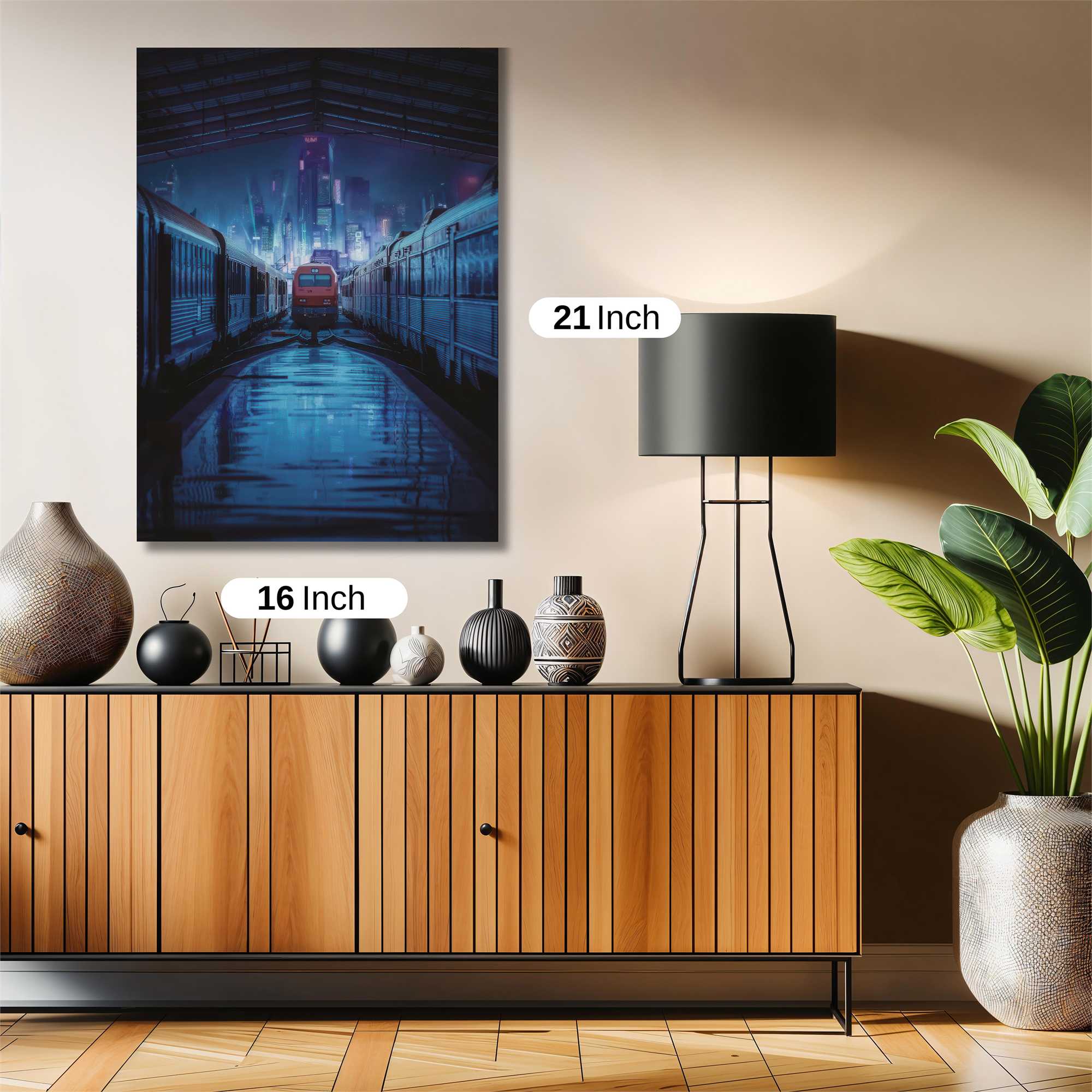 Neon Journey Safe Wall Magnetic / M