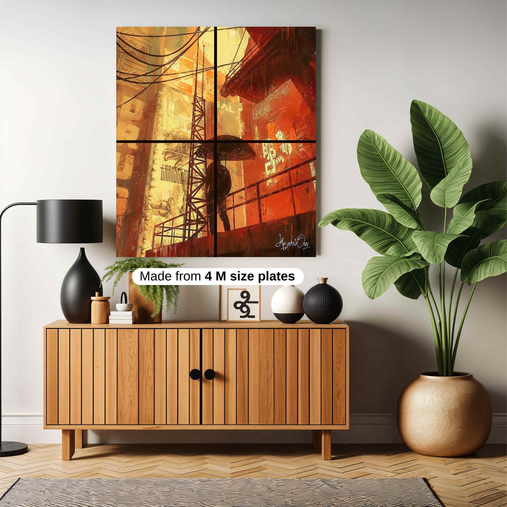 Urban Solitude Safe Wall Magnetic / M