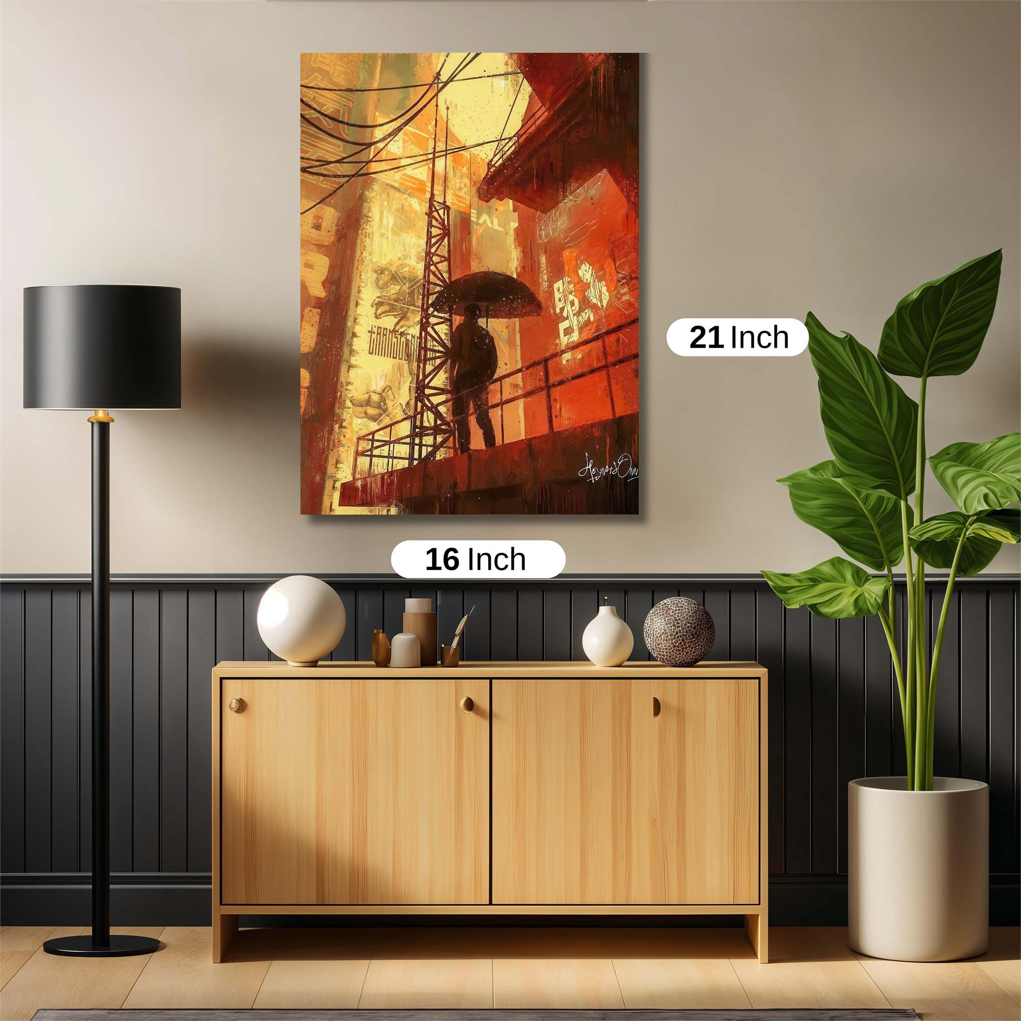 Urban Solitude Safe Wall Magnetic / M