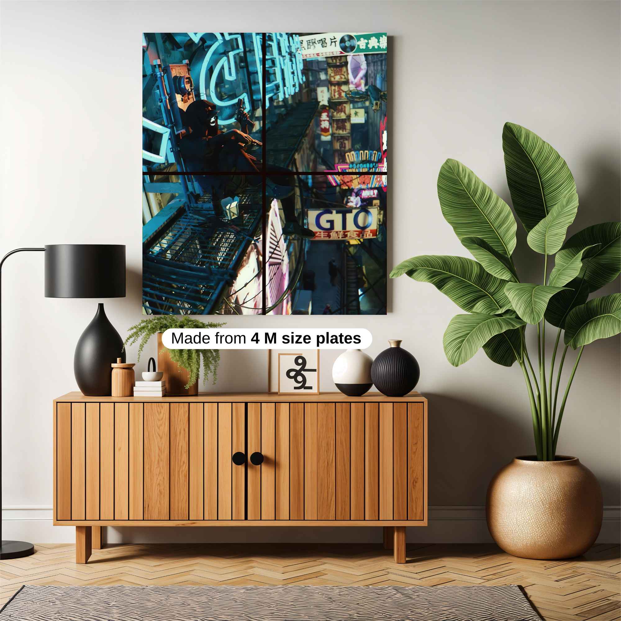 Neon Vigil Safe Wall Magnetic / M