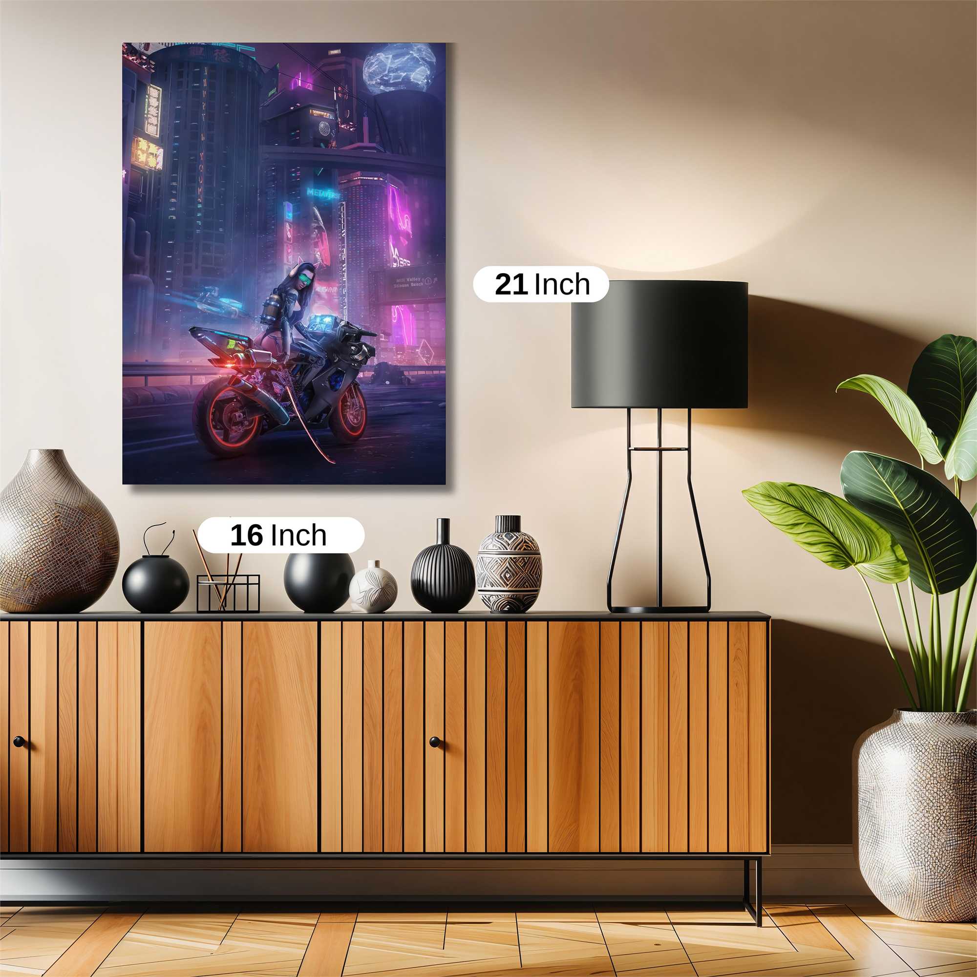 Cyberpunk Odyssey Safe Wall Magnetic / M