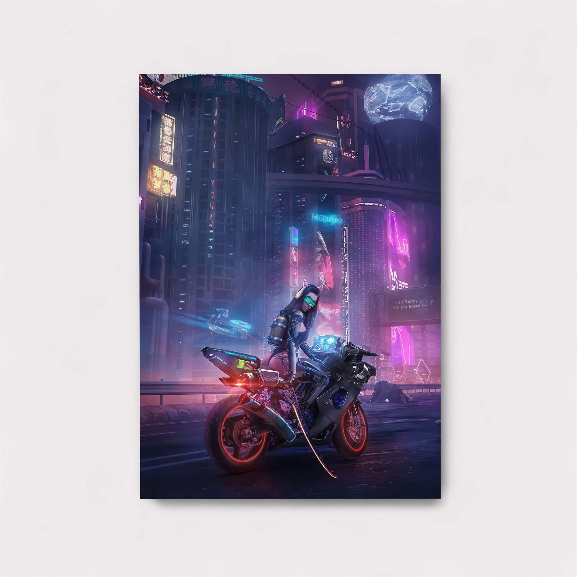 Cyberpunk Odyssey Safe Wall Magnetic / M