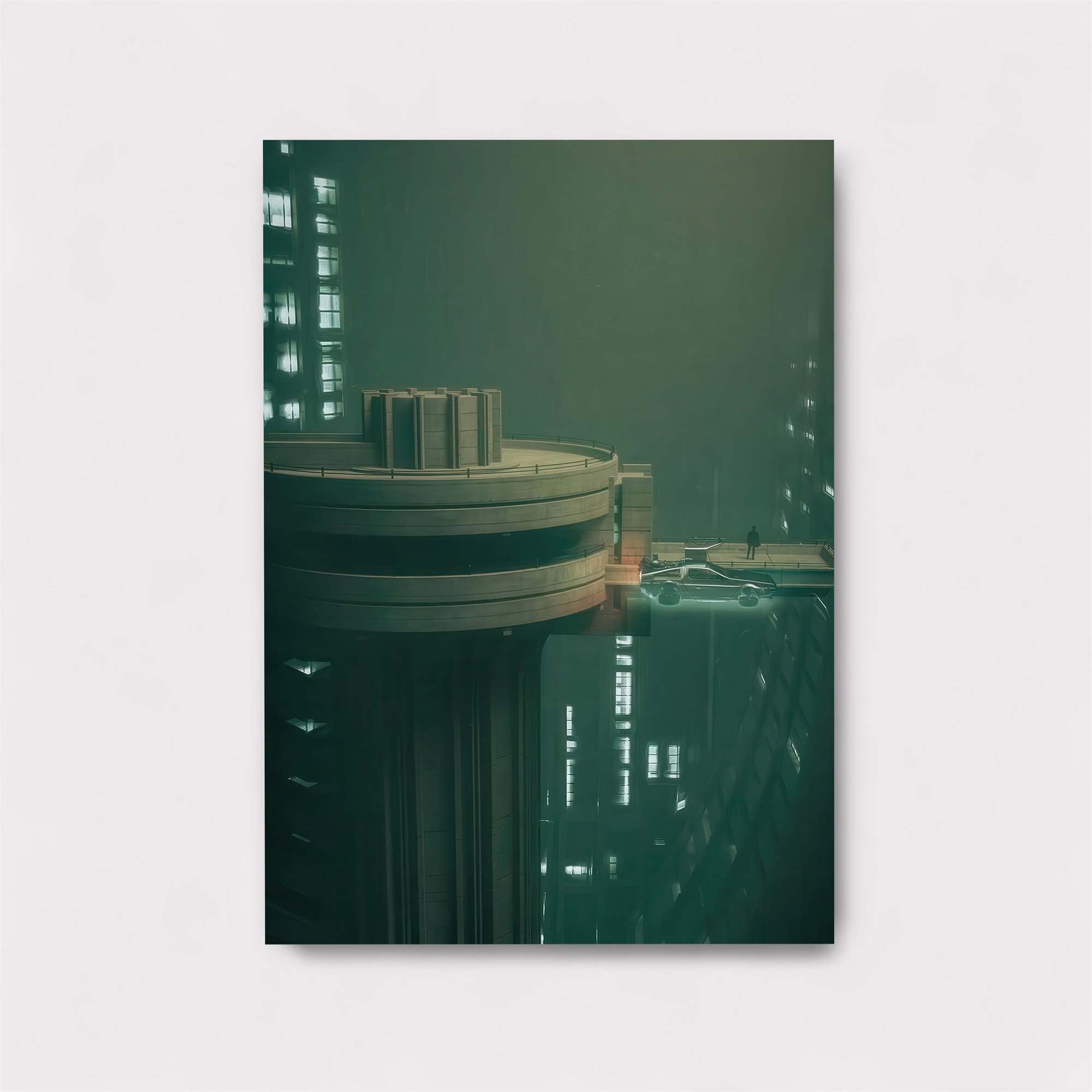 Futuristic Solitude Safe Wall Magnetic / M