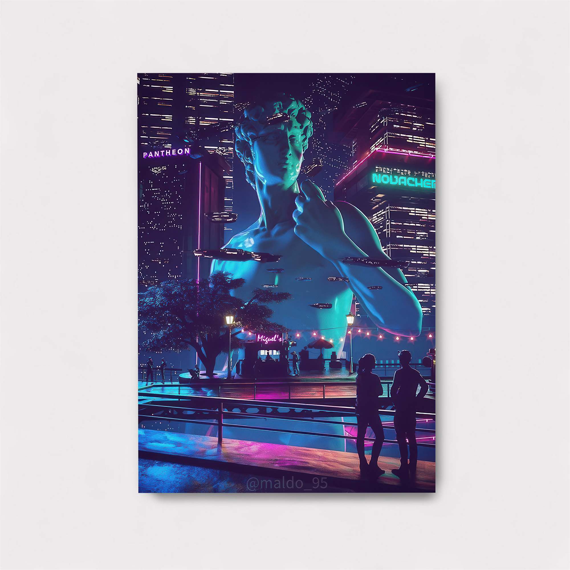 Neon Reverie Safe Wall Magnetic / M