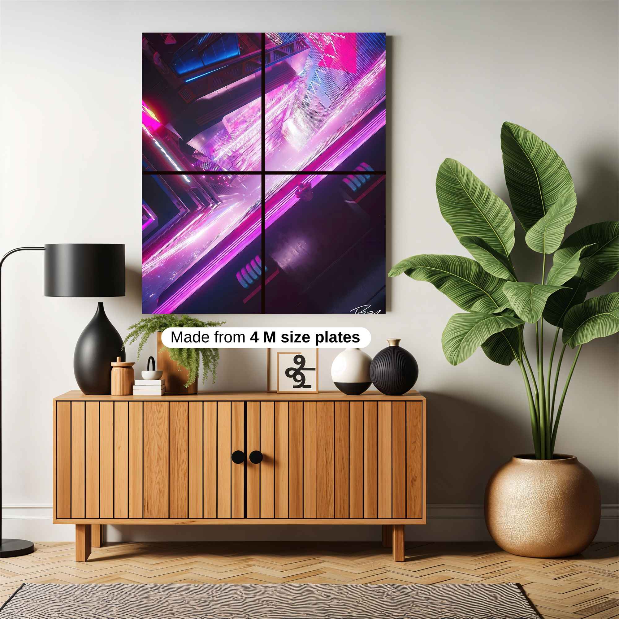 Neon Dreams Safe Wall Magnetic / M