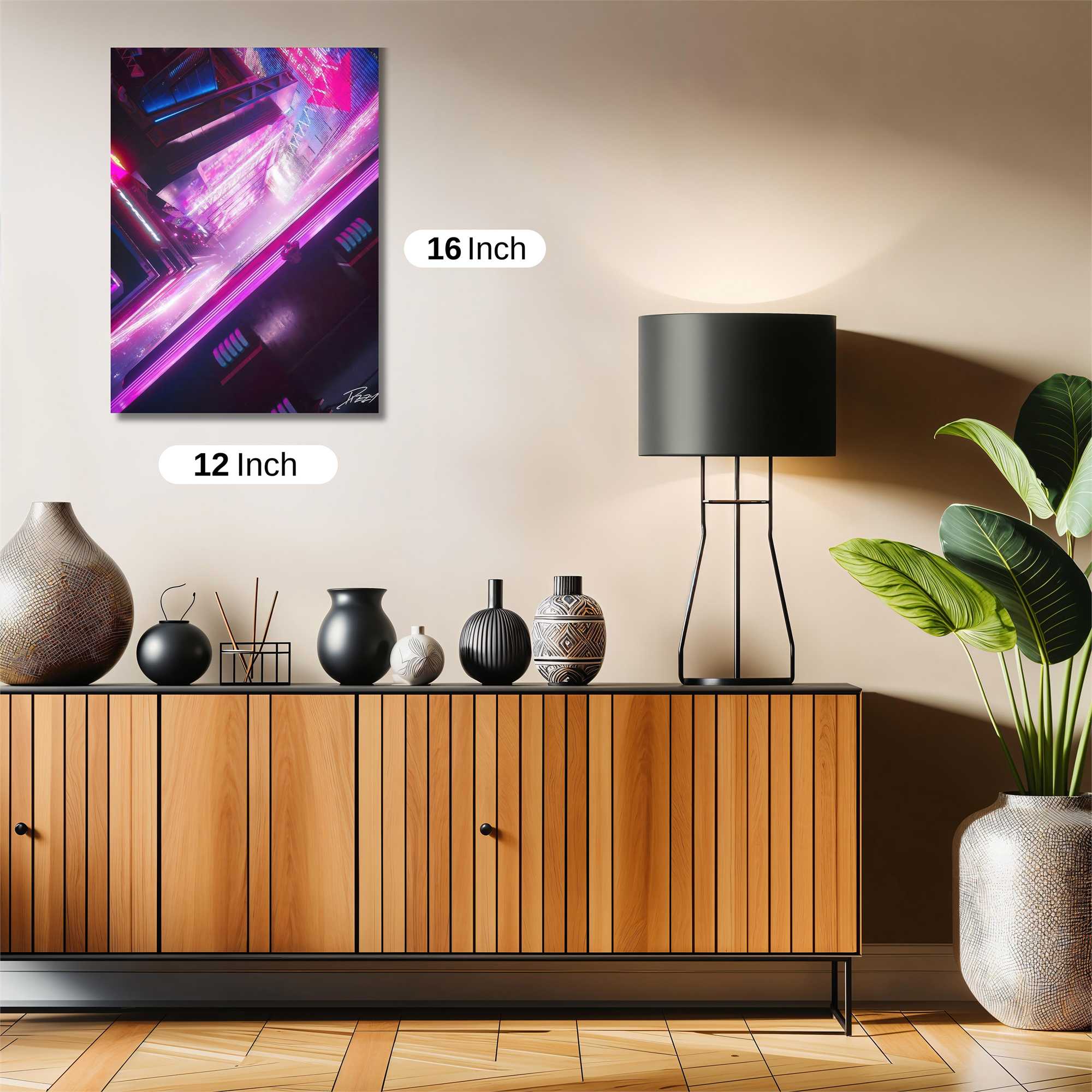 Neon Dreams Safe Wall Magnetic / M