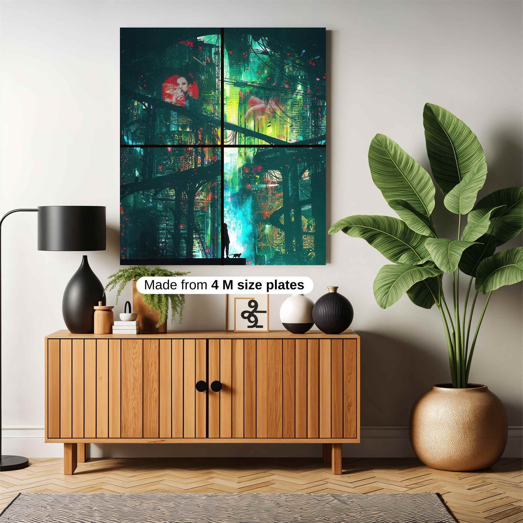 Neon Reverie Safe Wall Magnetic / M