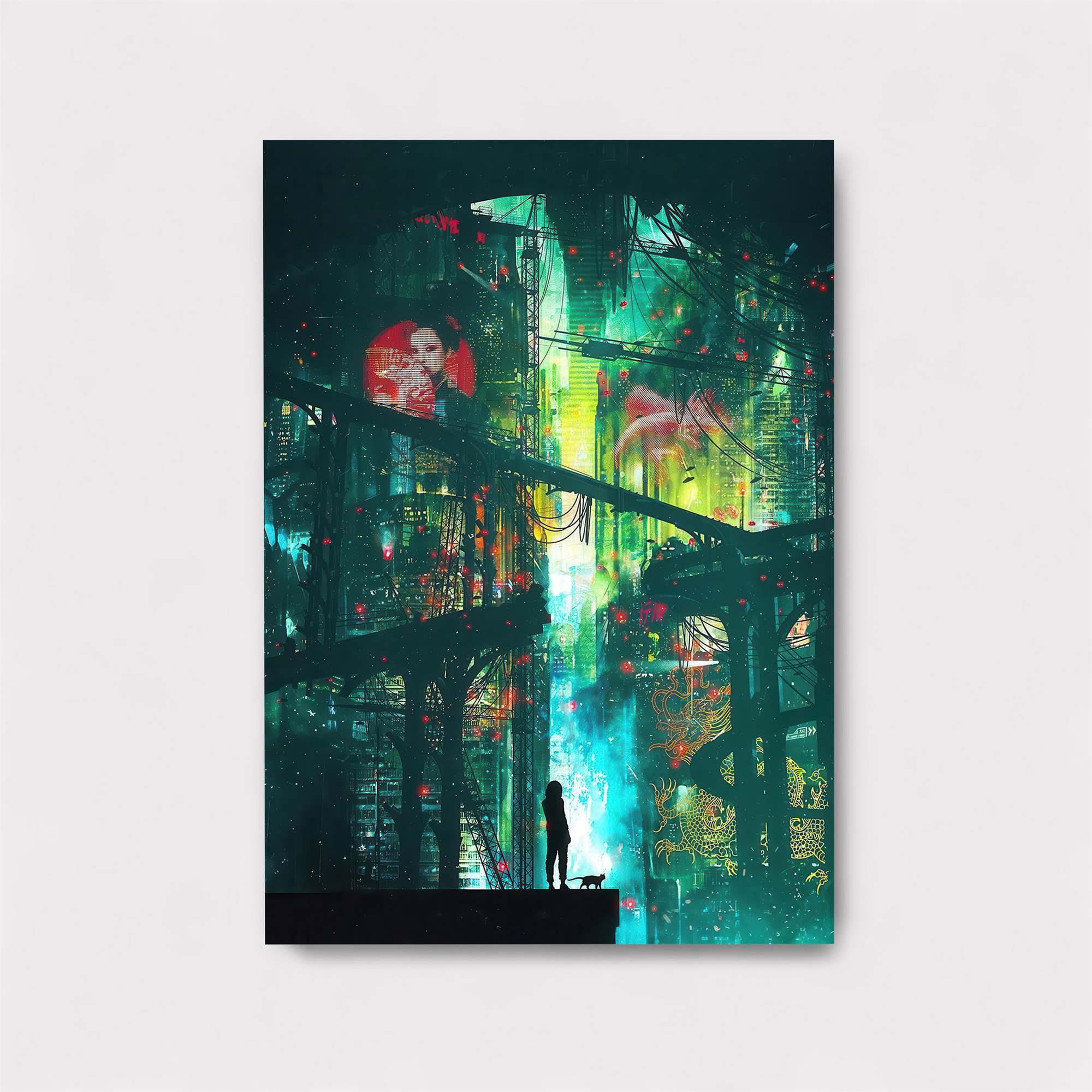 Neon Reverie Safe Wall Magnetic / M