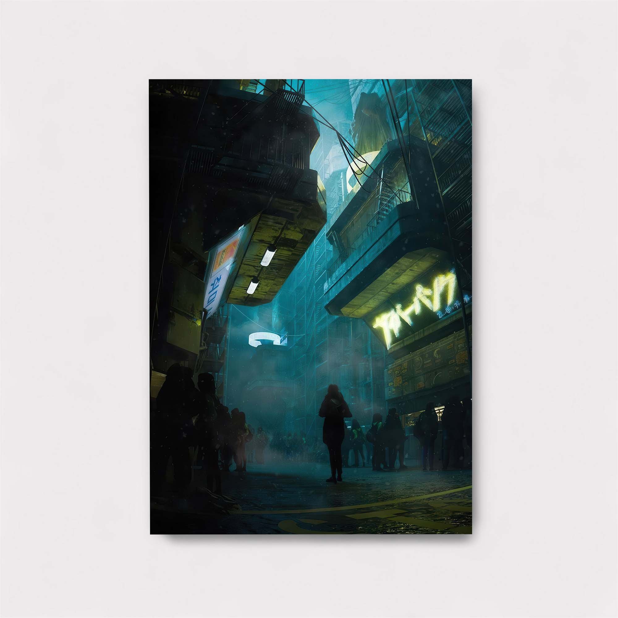 Neon Desolation Safe Wall Magnetic / M