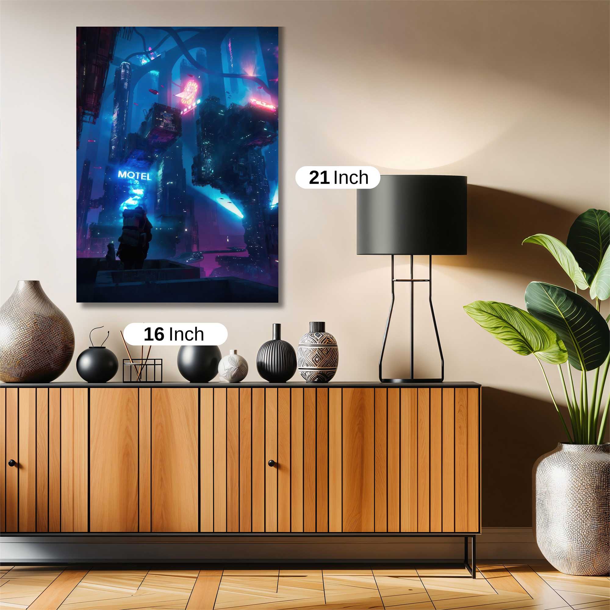 Neon Dreams Safe Wall Magnetic / M