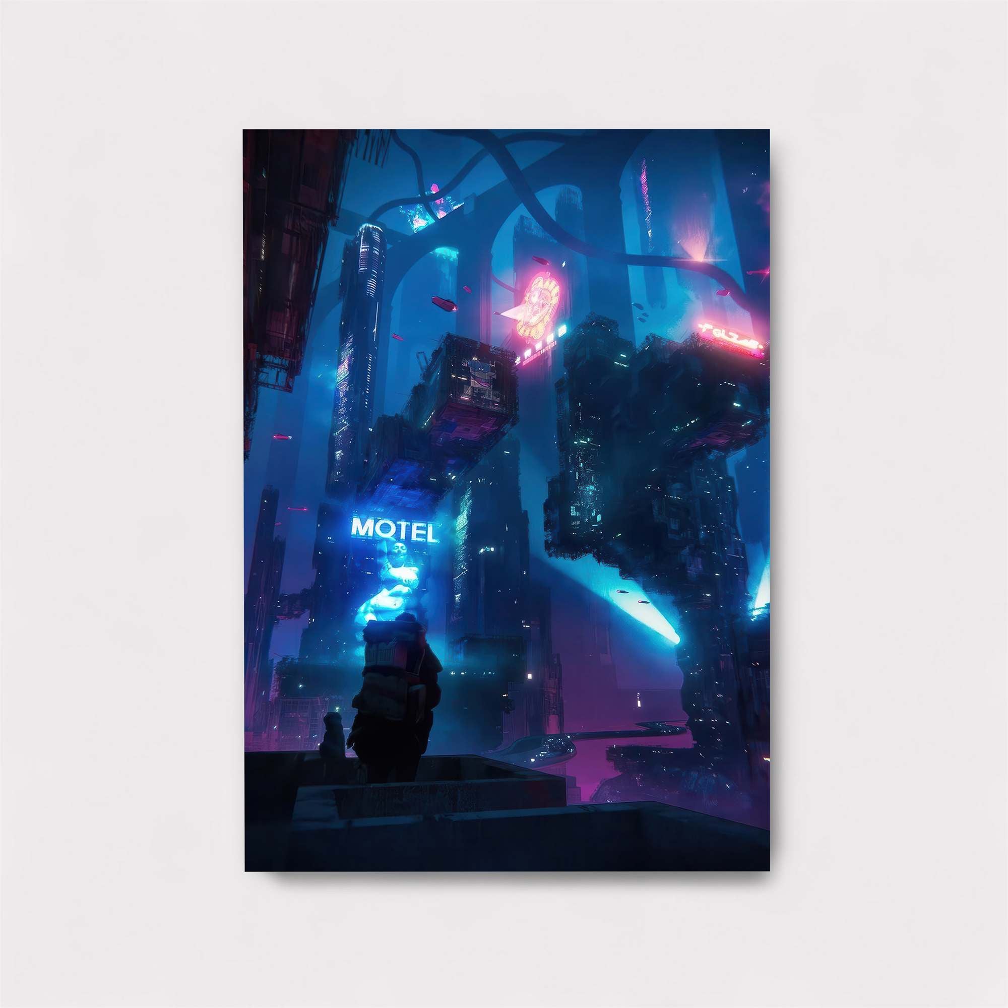 Neon Dreams Safe Wall Magnetic / M