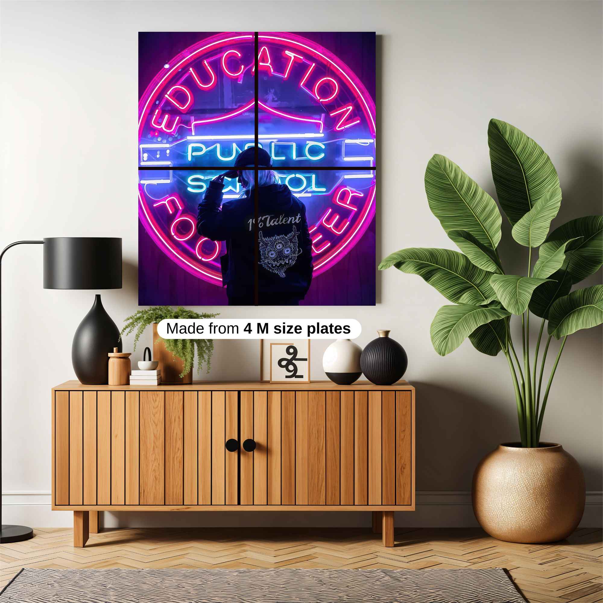 Neon Dream Safe Wall Magnetic / M