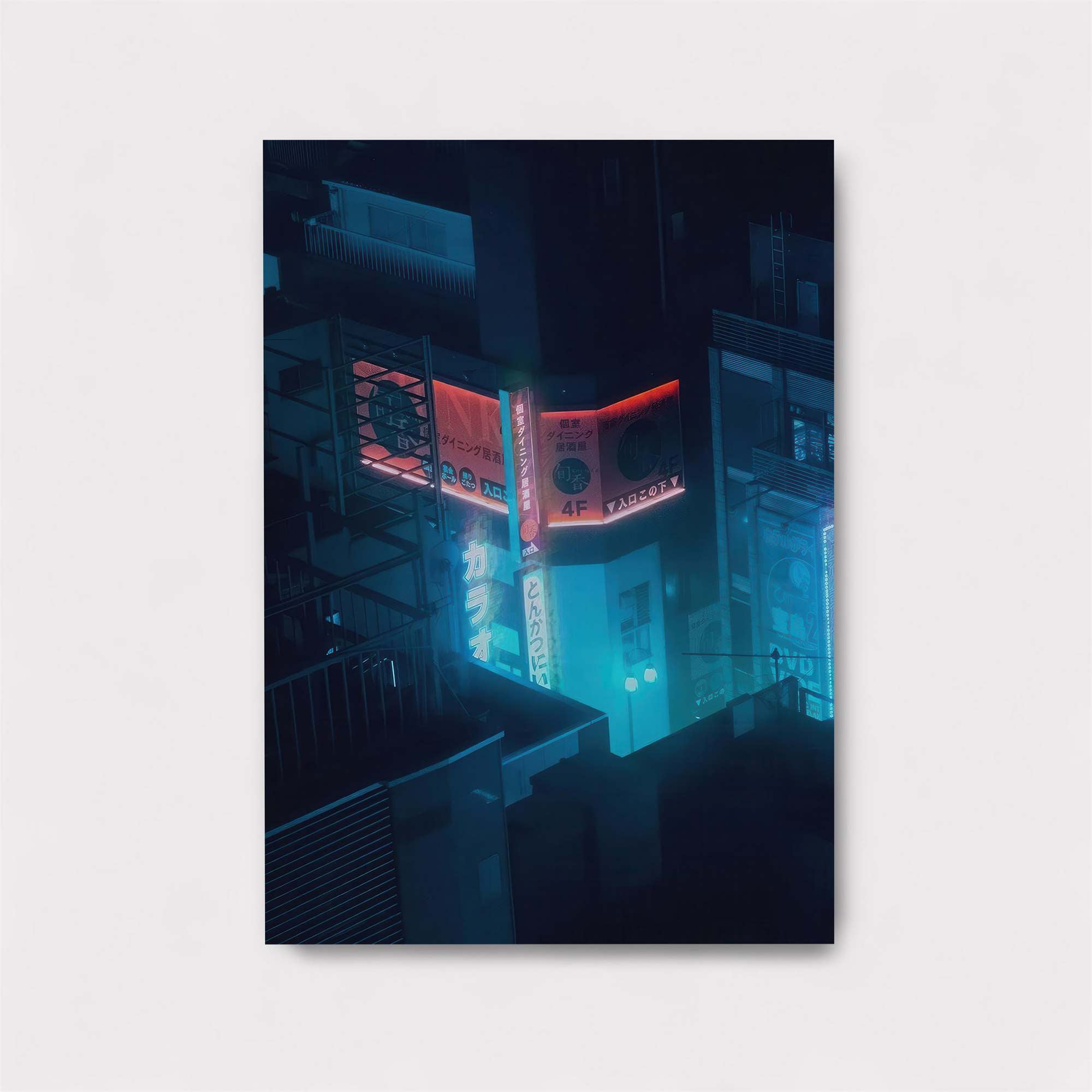 Neon Dreamscape Safe Wall Magnetic / M
