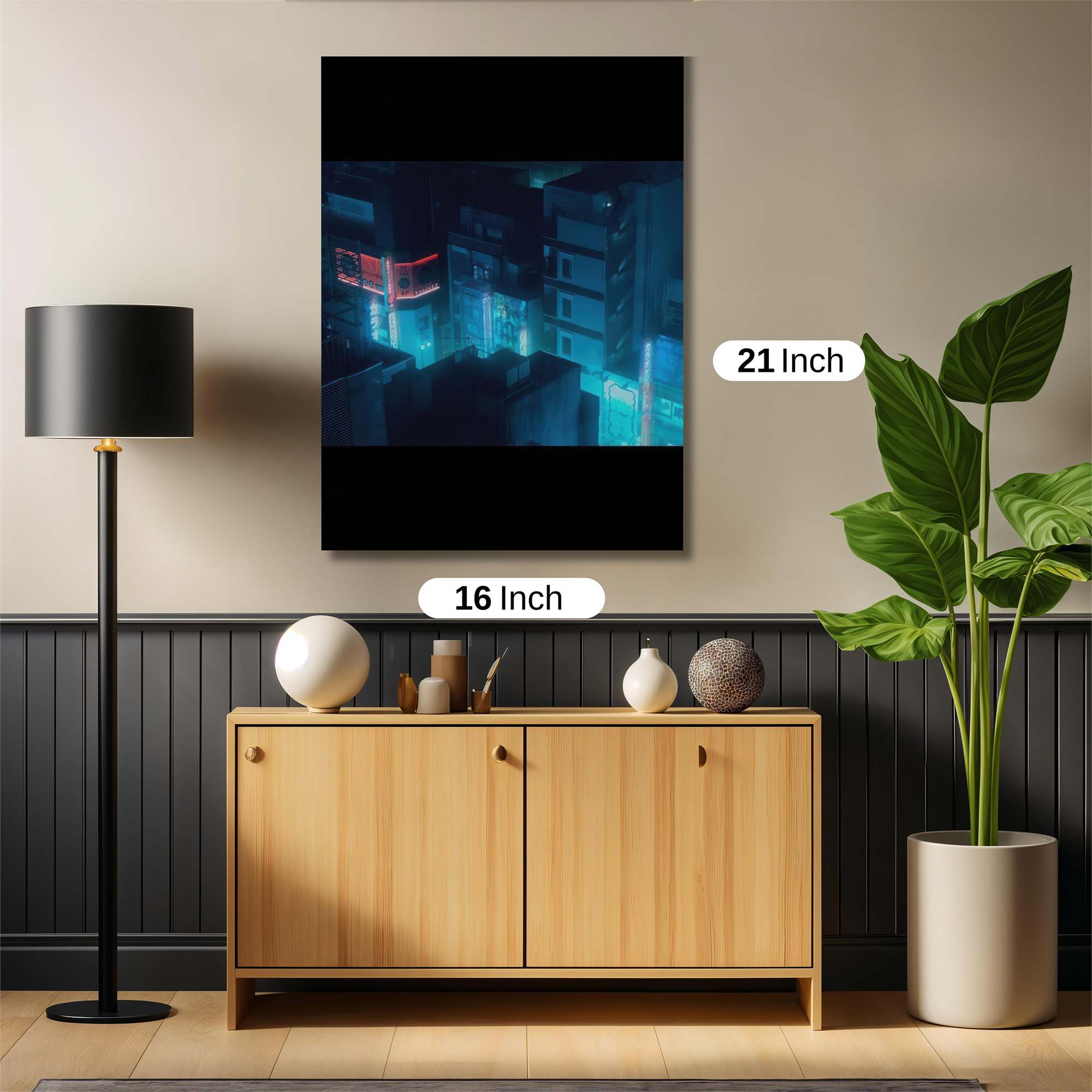 Neon Reverie Safe Wall Magnetic / M