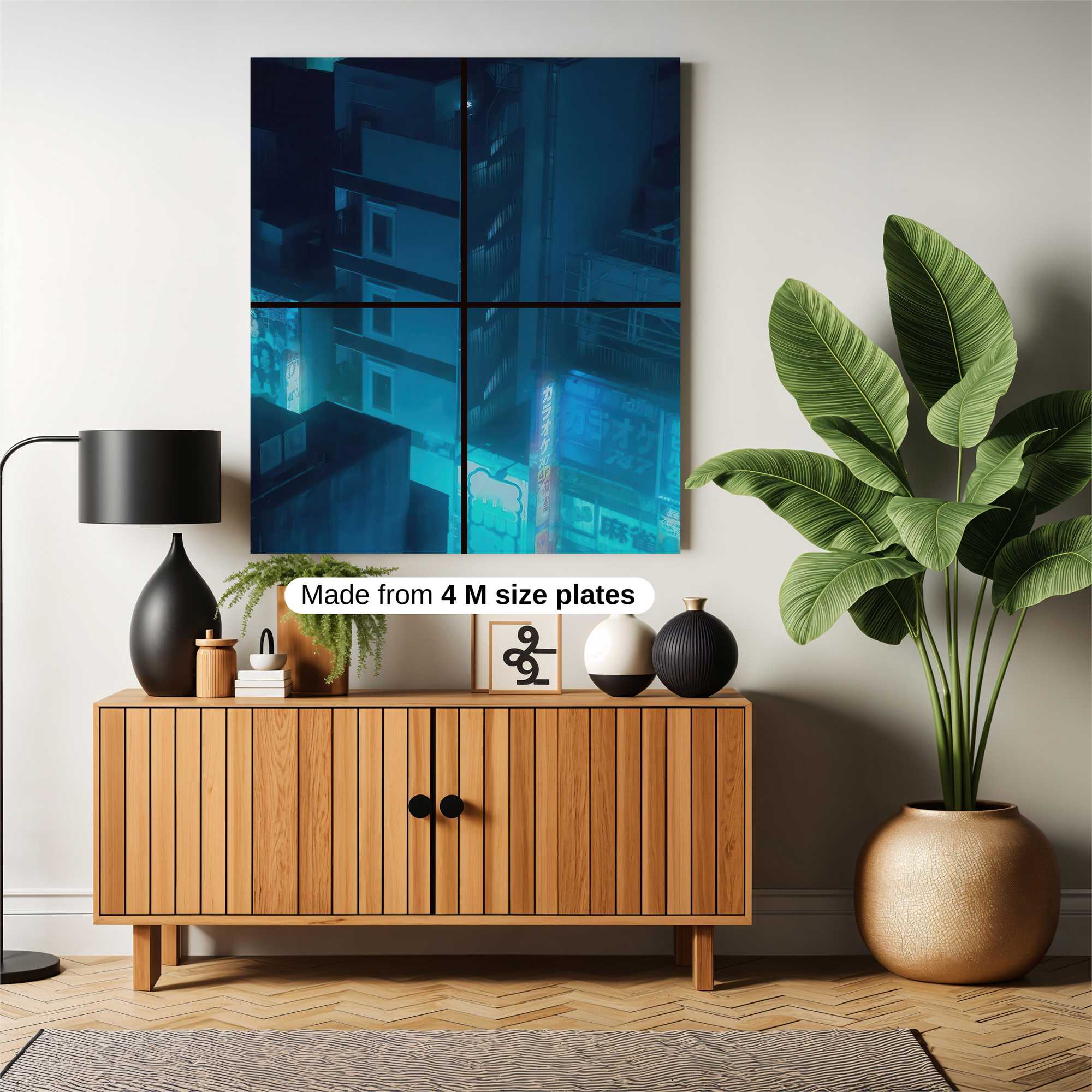 Neon Serenity Safe Wall Magnetic / M