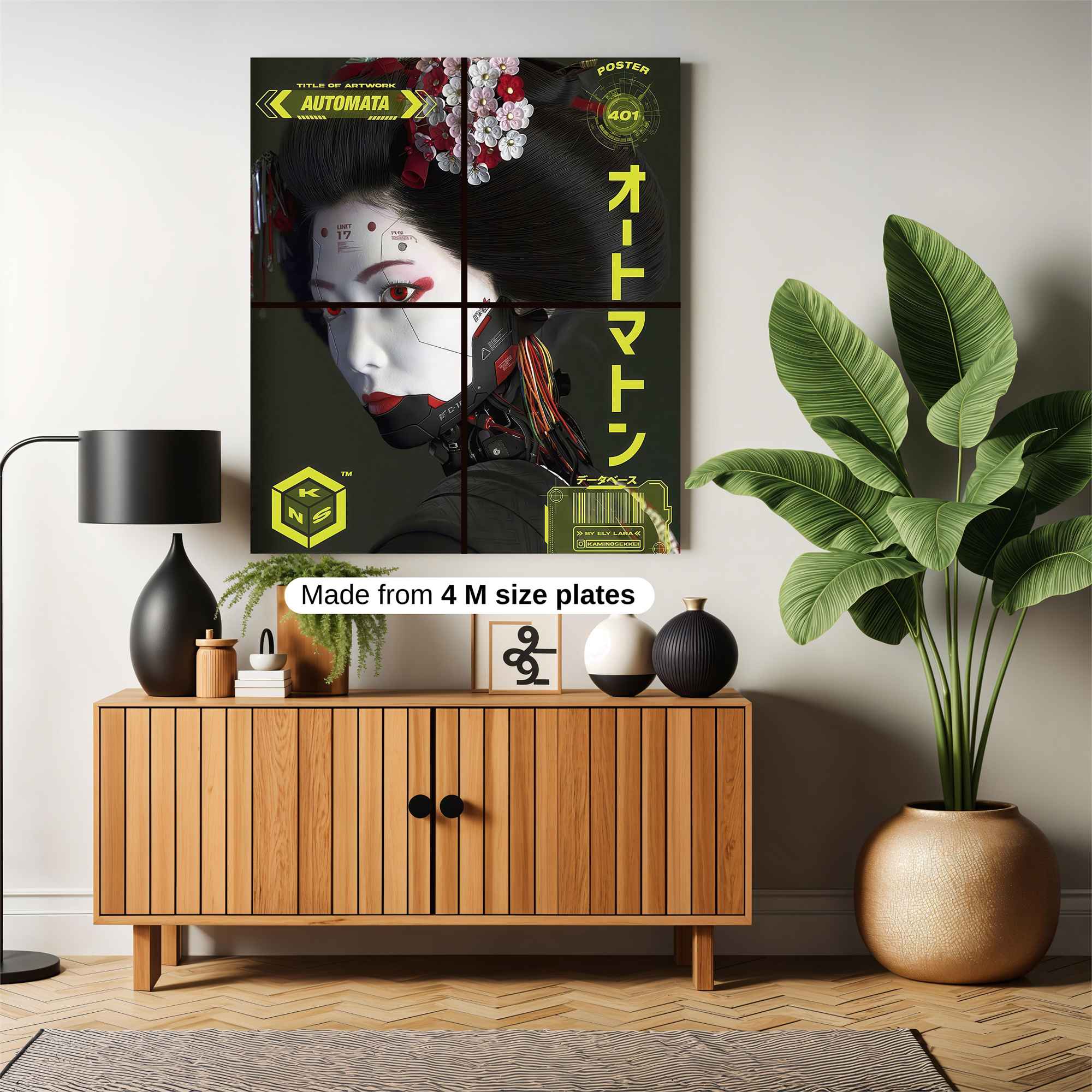 Geisha Nexus Safe Wall Magnetic / M