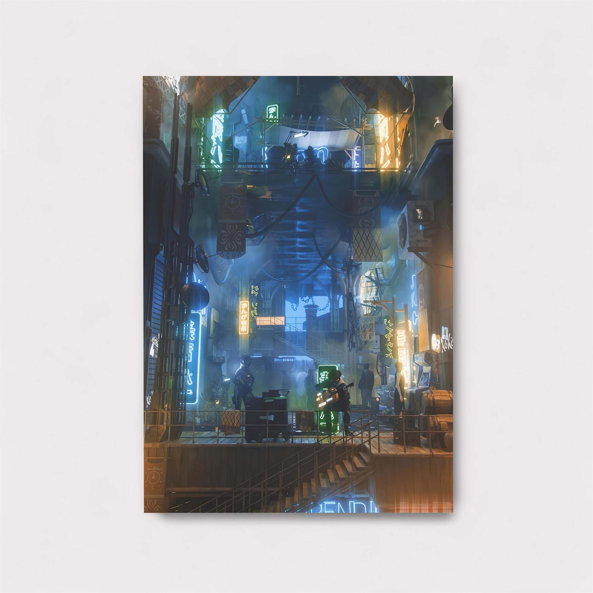 Neon Reverie Safe Wall Magnetic / M