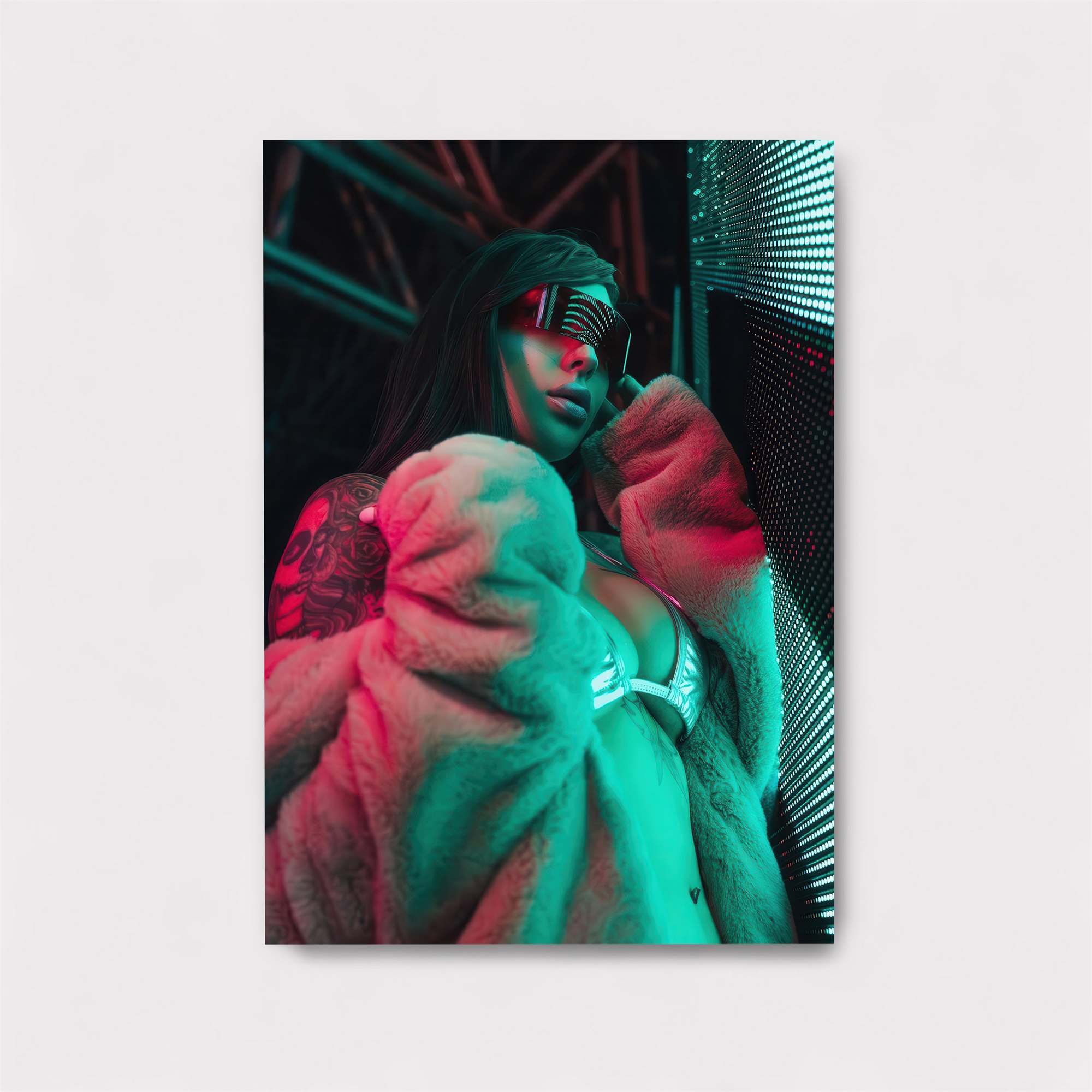 Neon Diva Safe Wall Magnetic / M