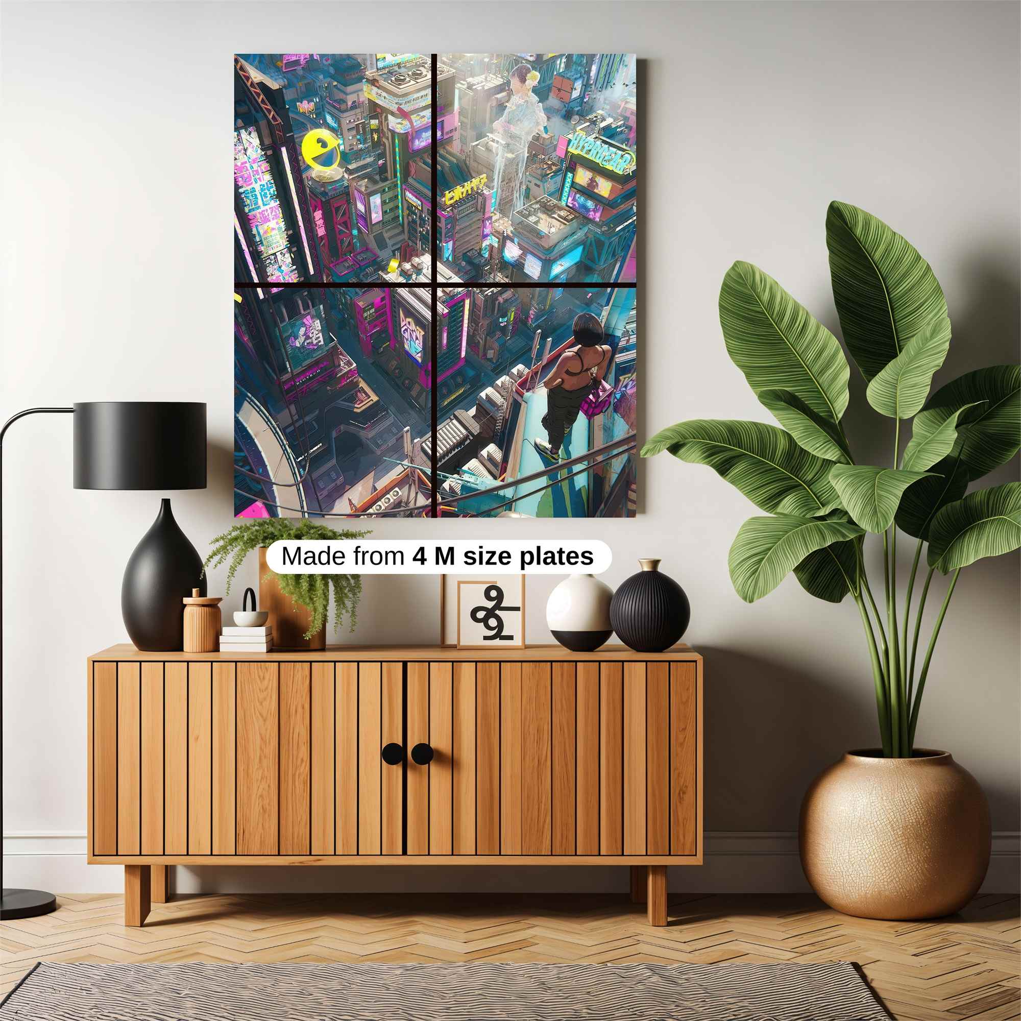 Neon Reverie Safe Wall Magnetic / M