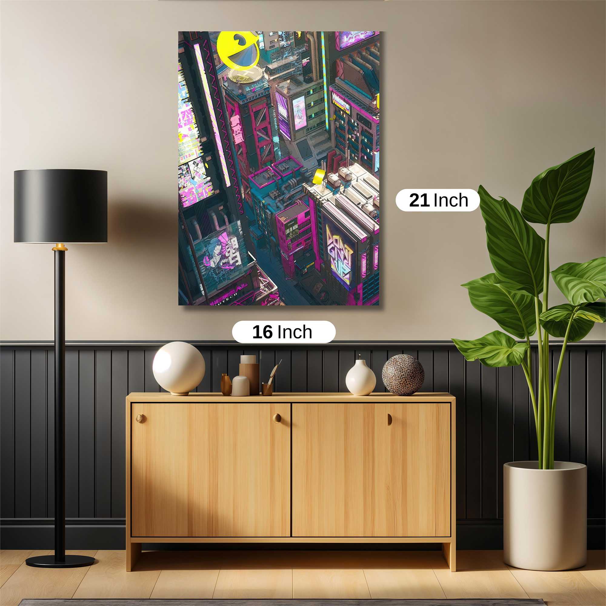 Neon Dreams Safe Wall Magnetic / M