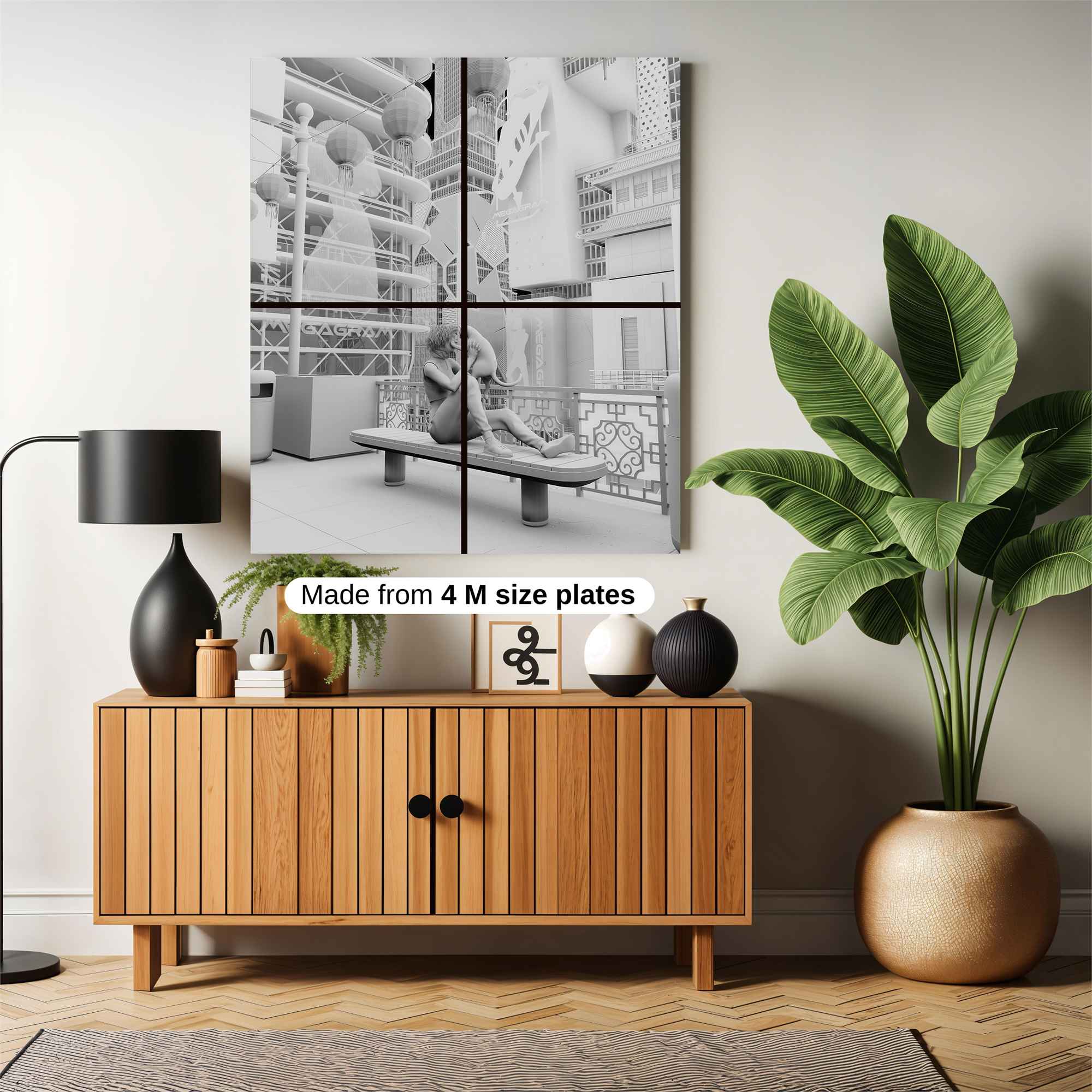 Urban Serenity Safe Wall Magnetic / M