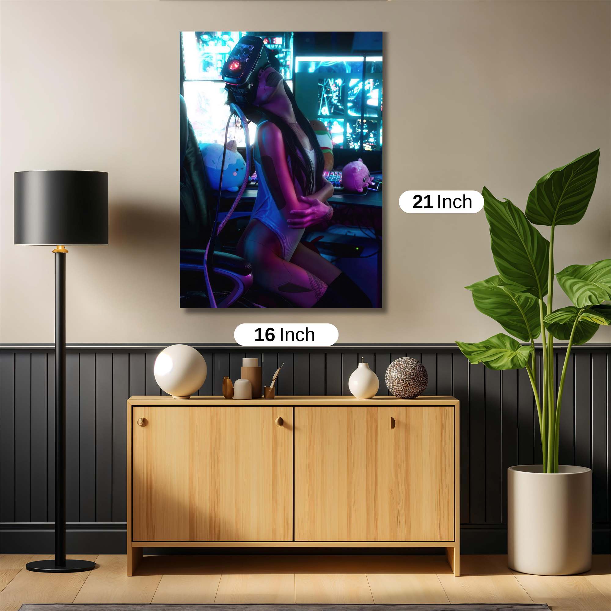 Virtual Reverie Safe Wall Magnetic / M