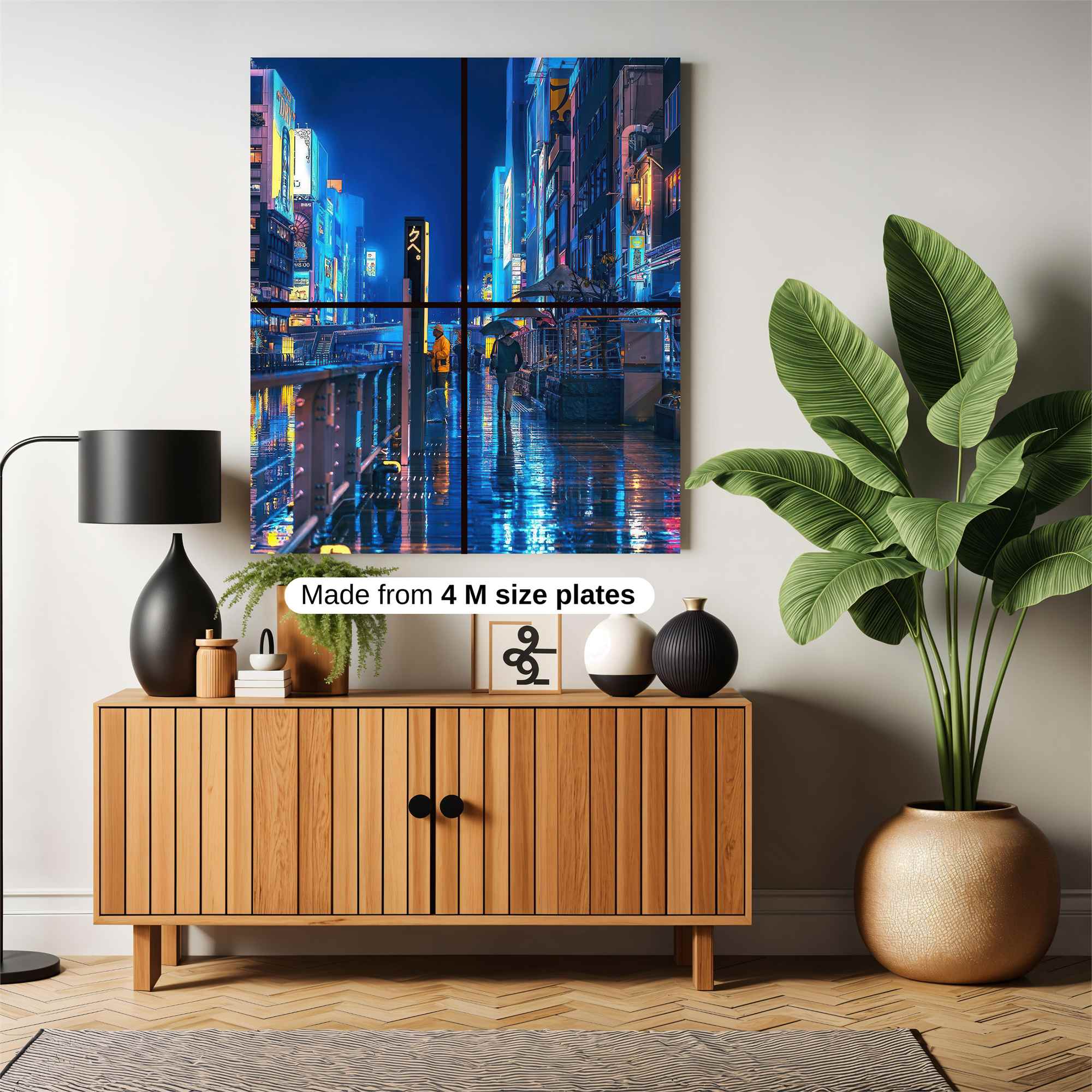 Neon Serenity Safe Wall Magnetic / M