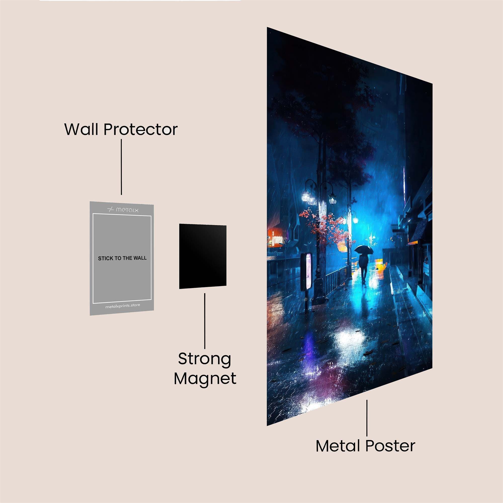 Cyberpunk Serenity Safe Wall Magnetic / M