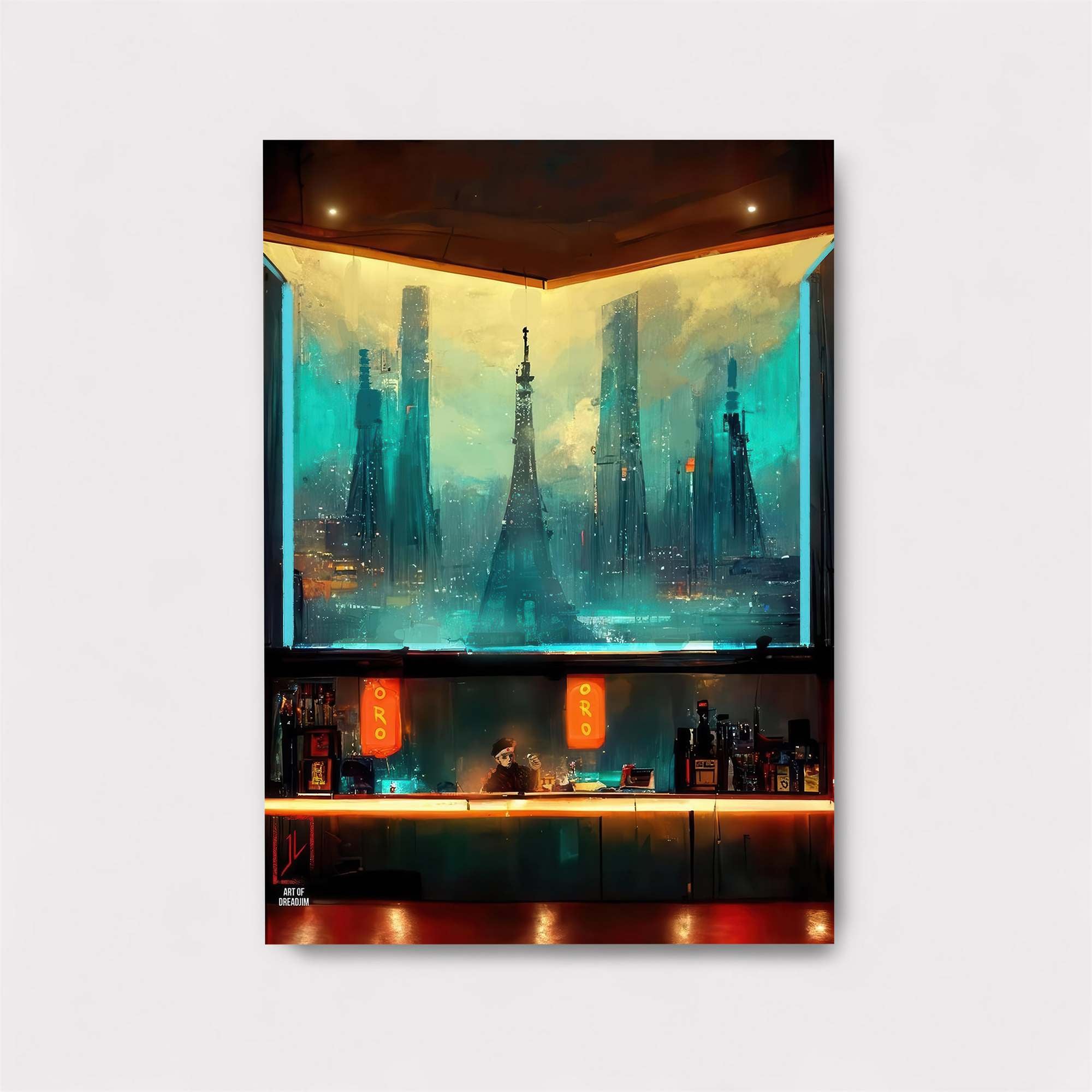 Futuristic Reverie Safe Wall Magnetic / M