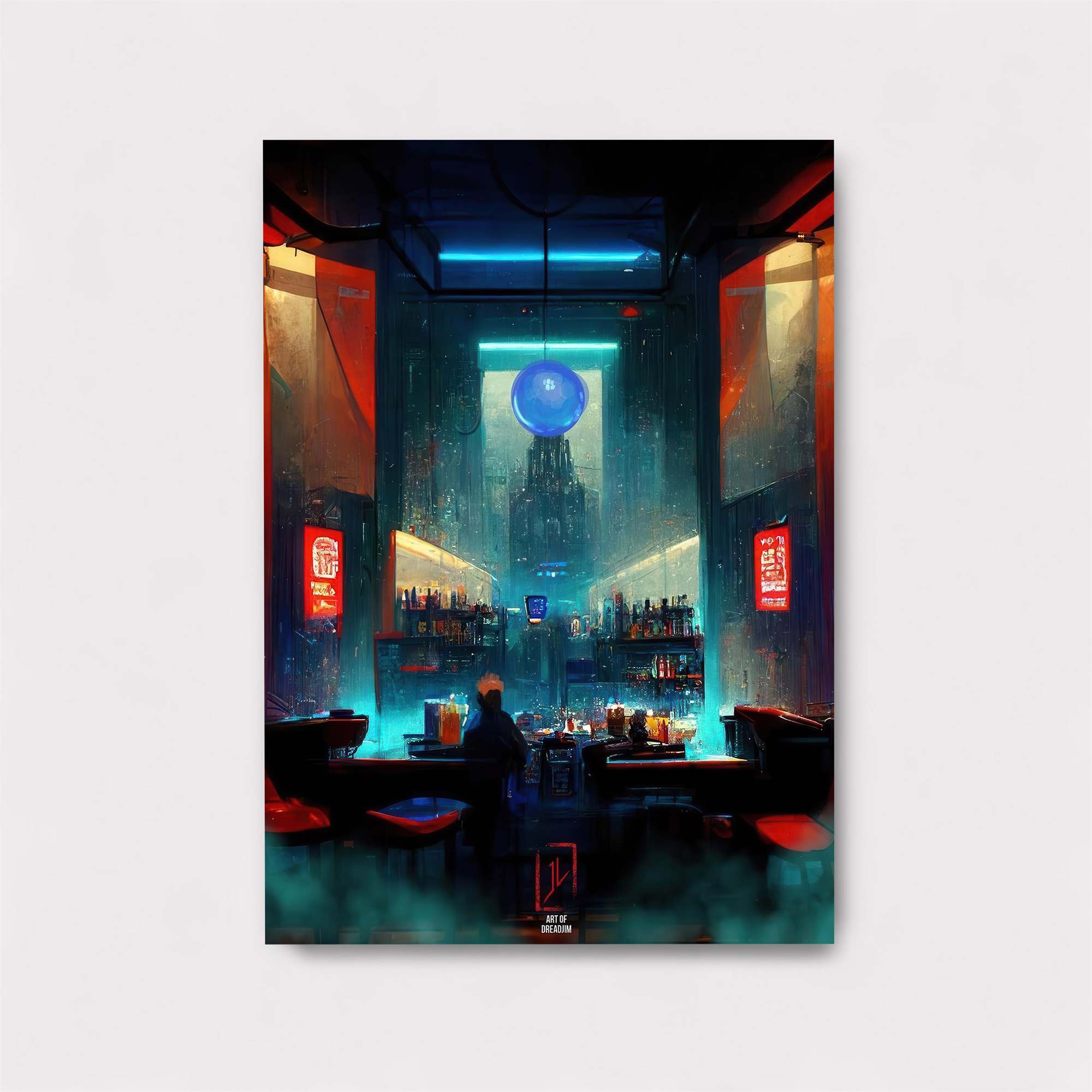 Neon Reverie Safe Wall Magnetic / M