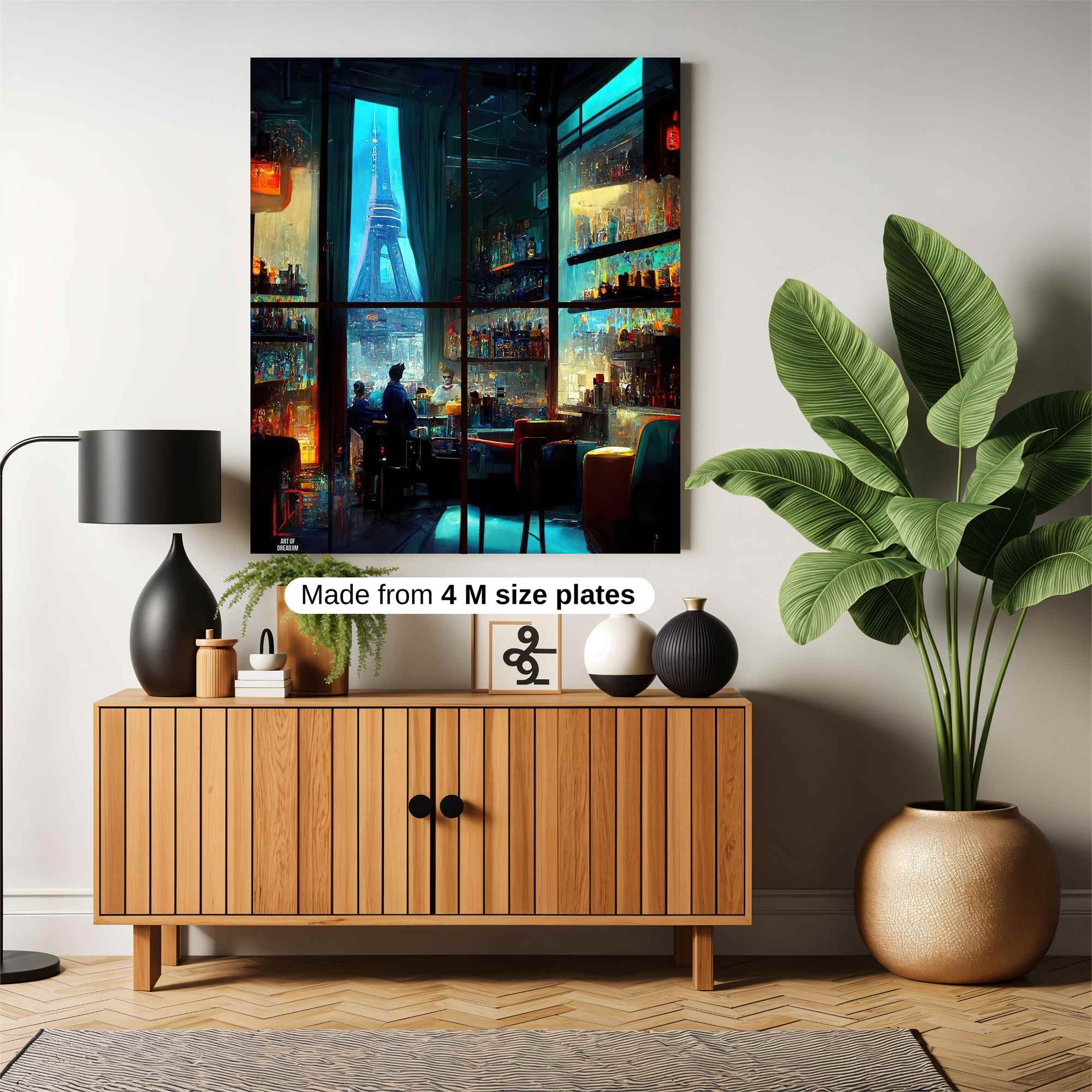 Parisian Reverie Safe Wall Magnetic / M