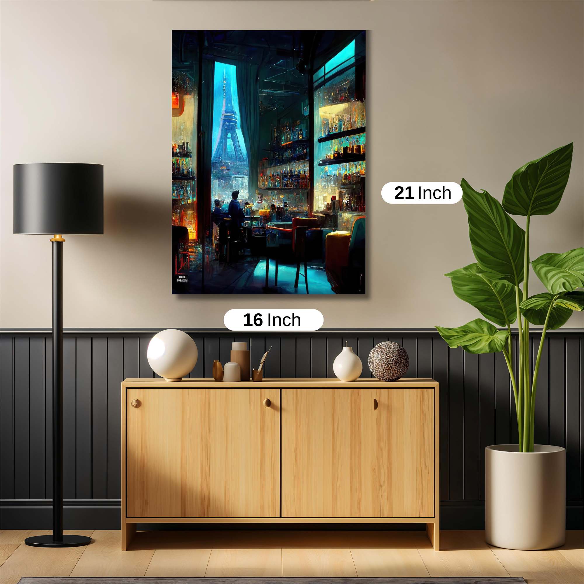 Parisian Reverie Safe Wall Magnetic / M