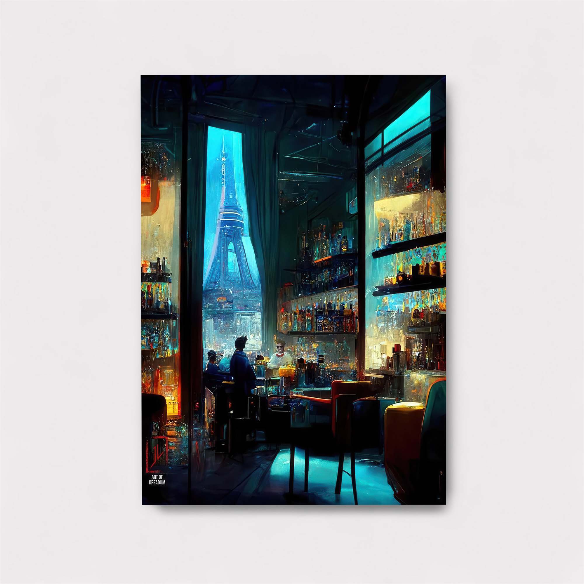 Parisian Reverie Safe Wall Magnetic / M