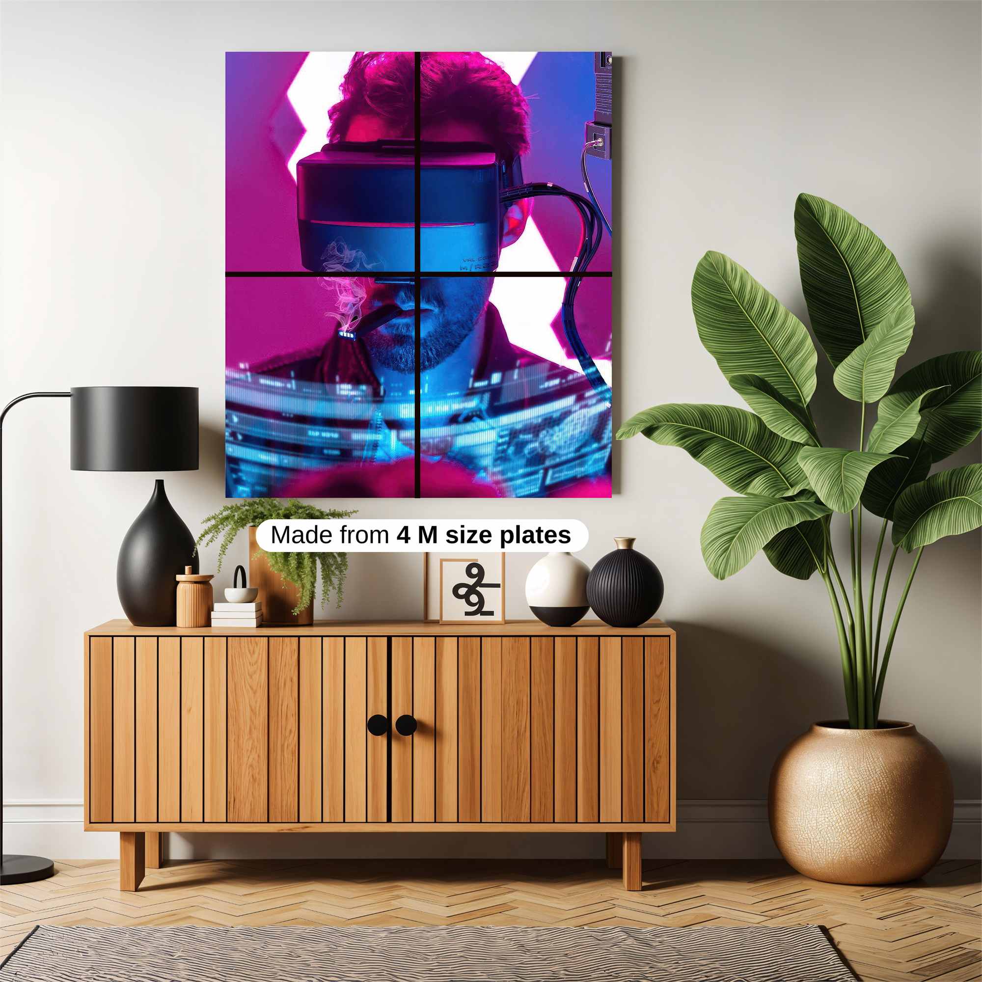 Cyberpunk Dream Safe Wall Magnetic / M