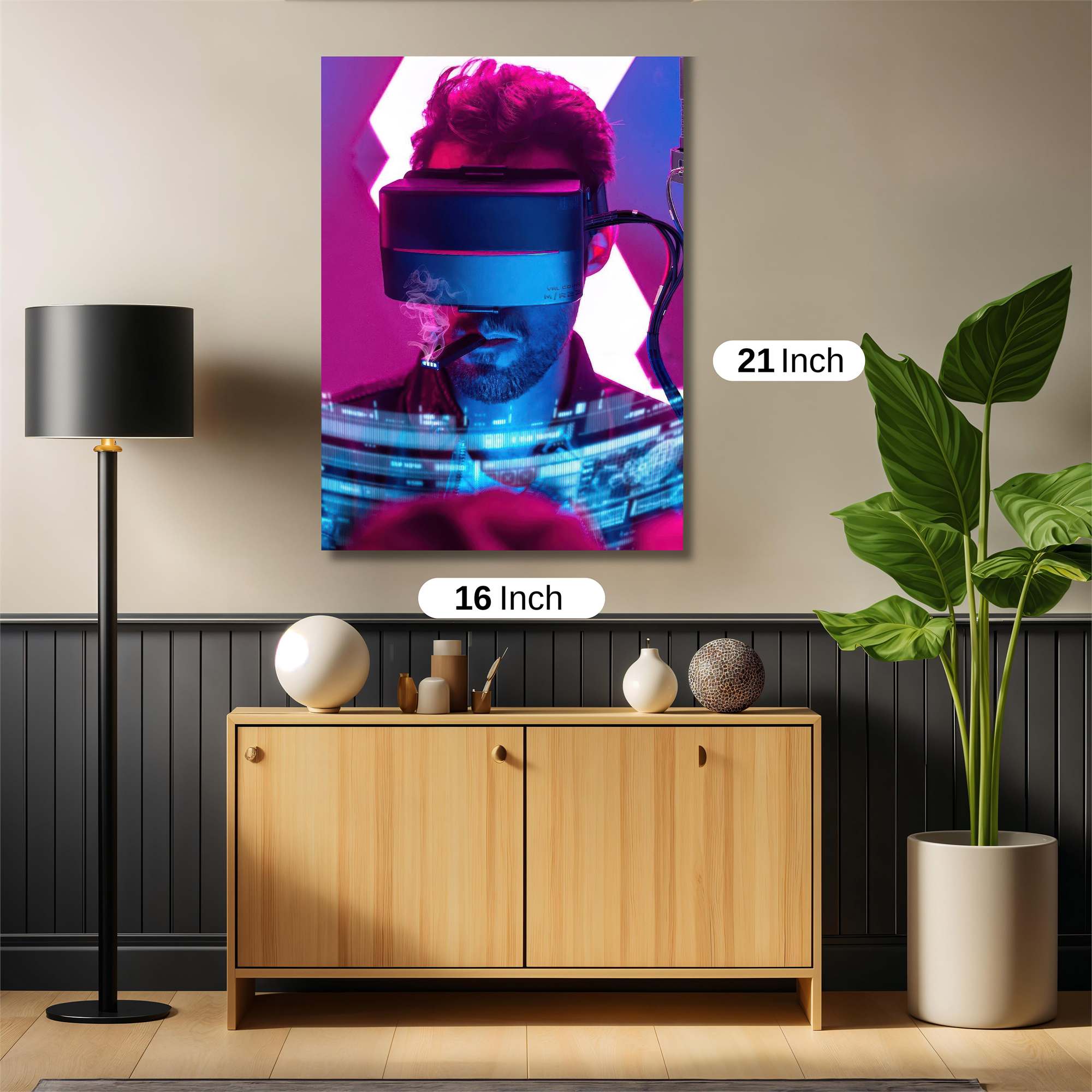 Cyberpunk Dream Safe Wall Magnetic / M