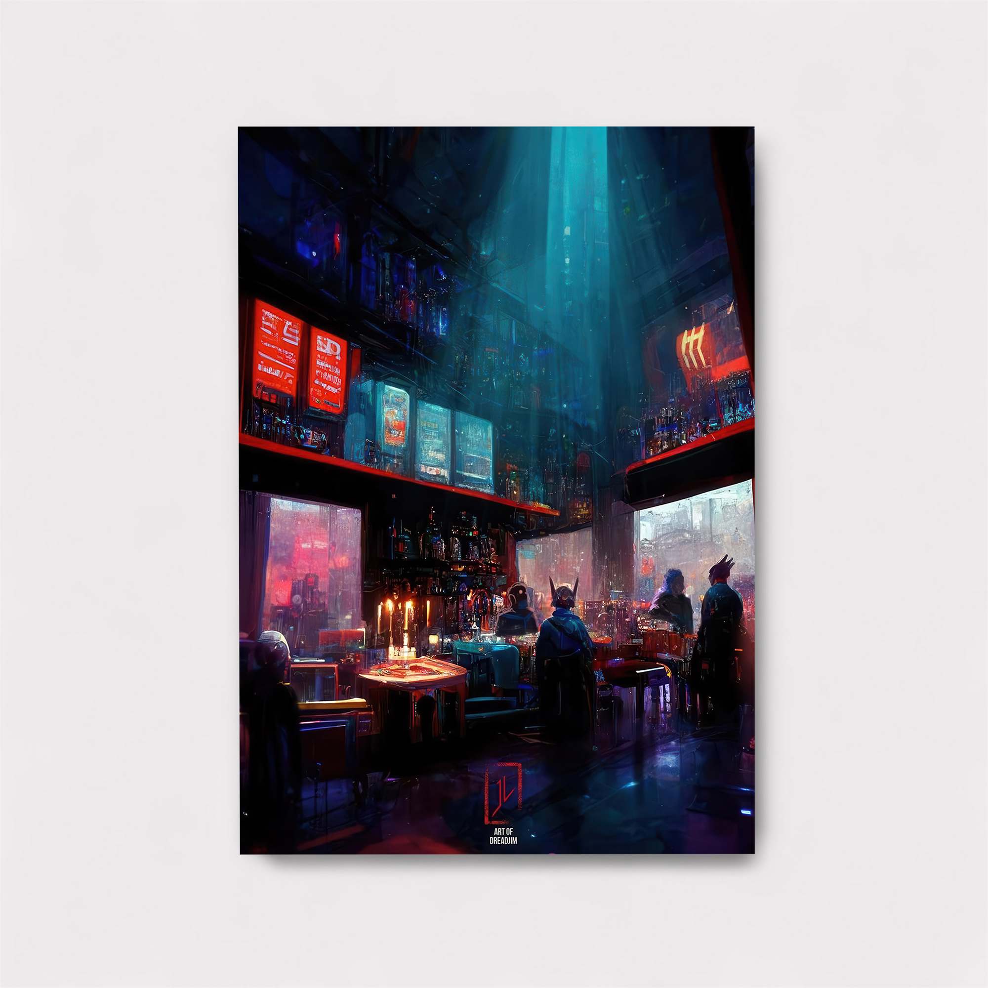 Cyberpunk Reverie Safe Wall Magnetic / M