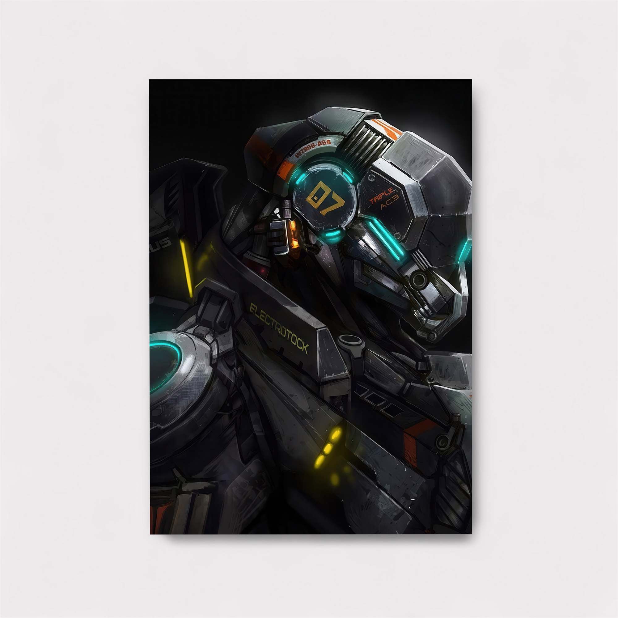 Cybernetic Sentinel Safe Wall Magnetic / M