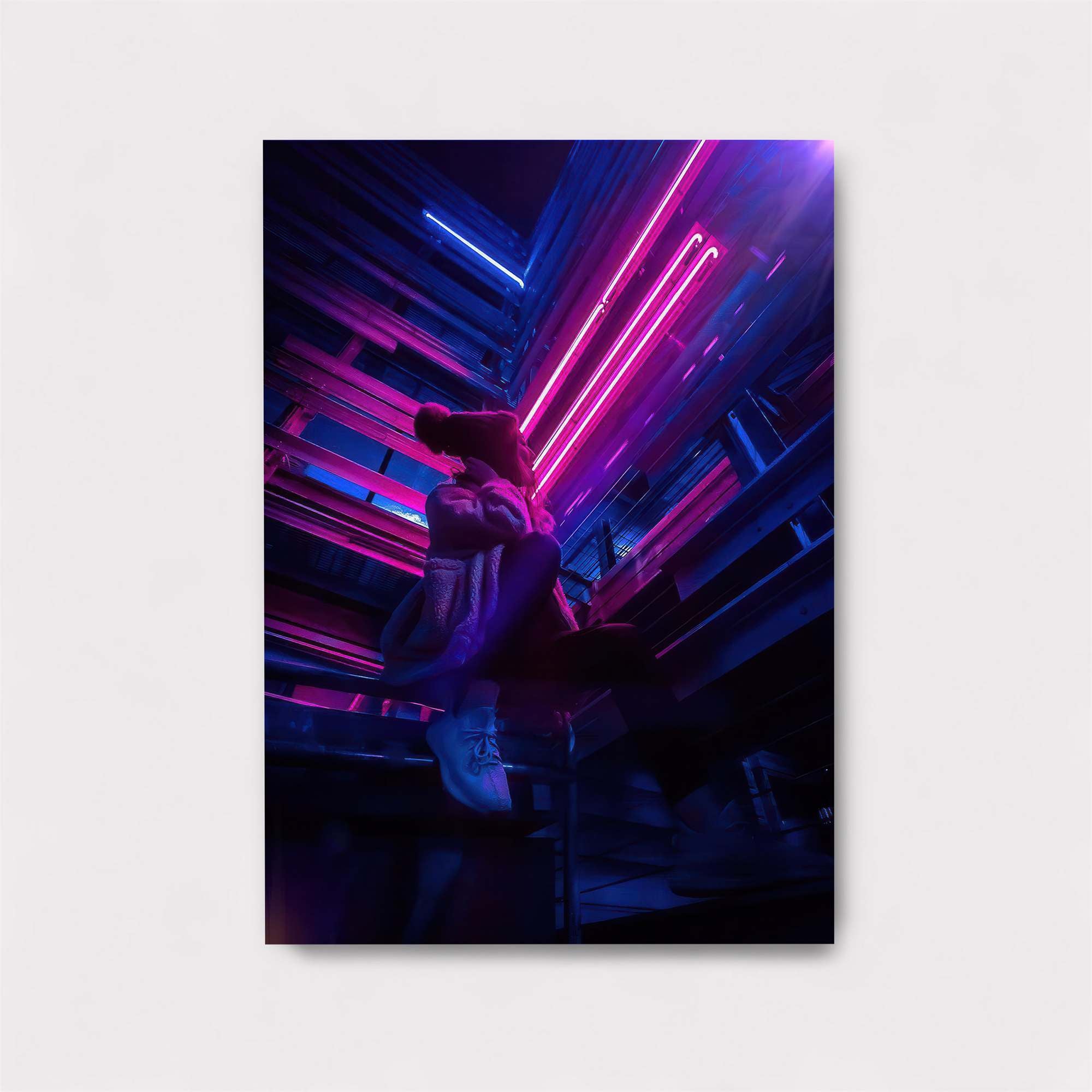 Neon Escape Safe Wall Magnetic / M