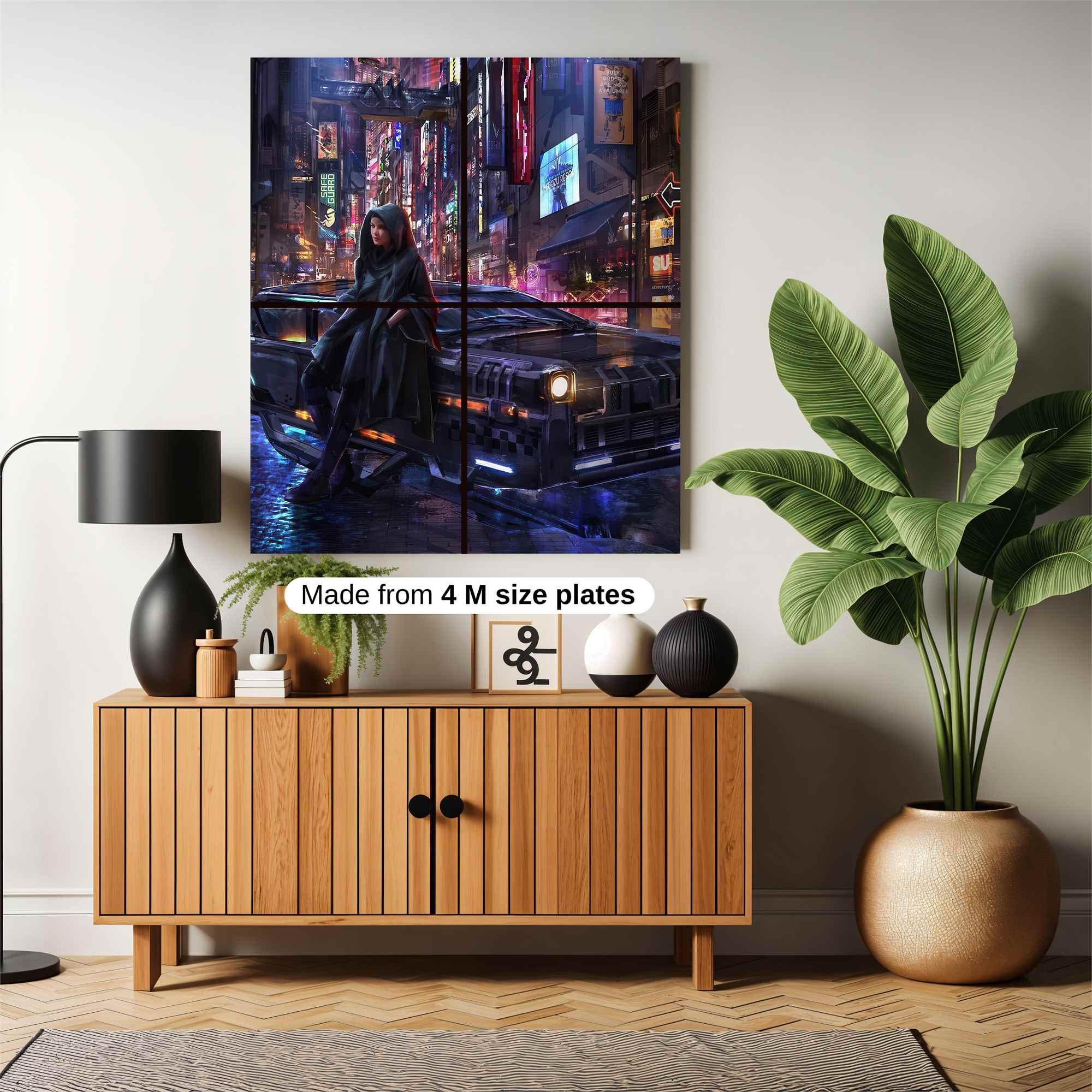 Neon Vigil Safe Wall Magnetic / M