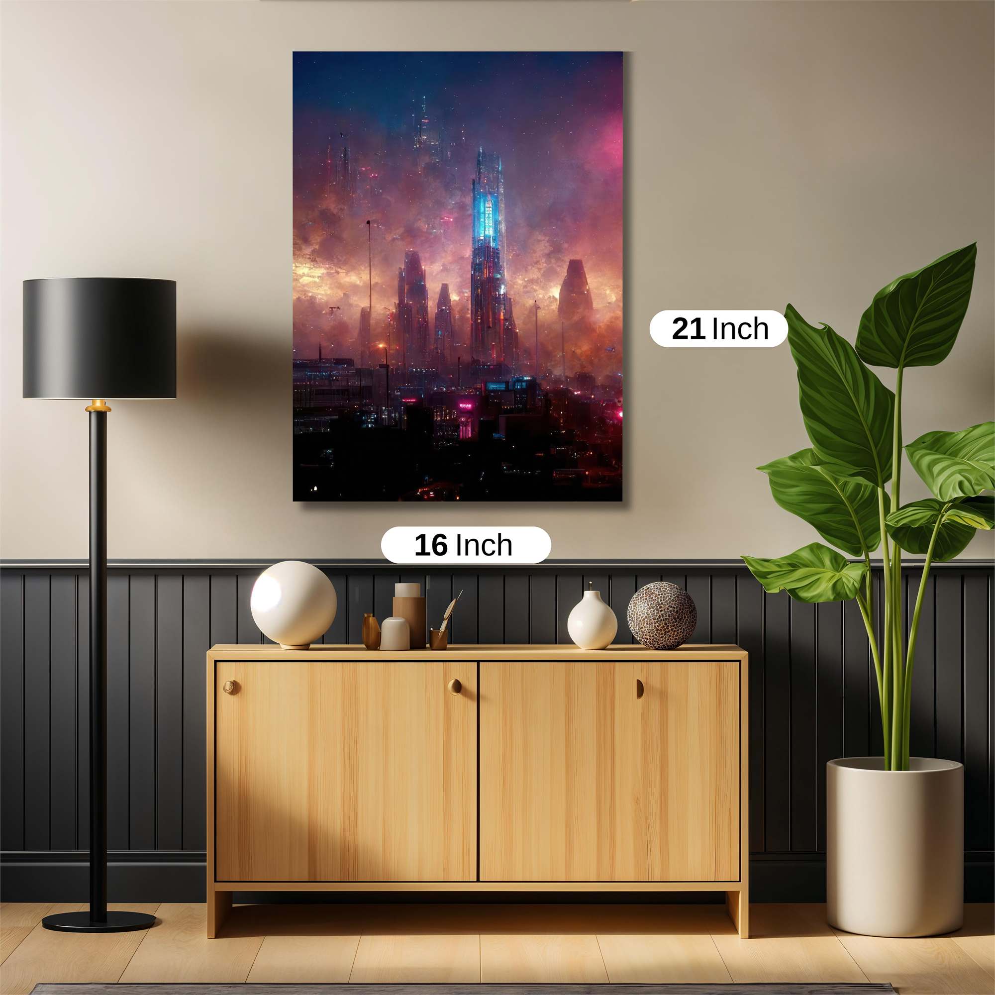 Neon Reverie Safe Wall Magnetic / M