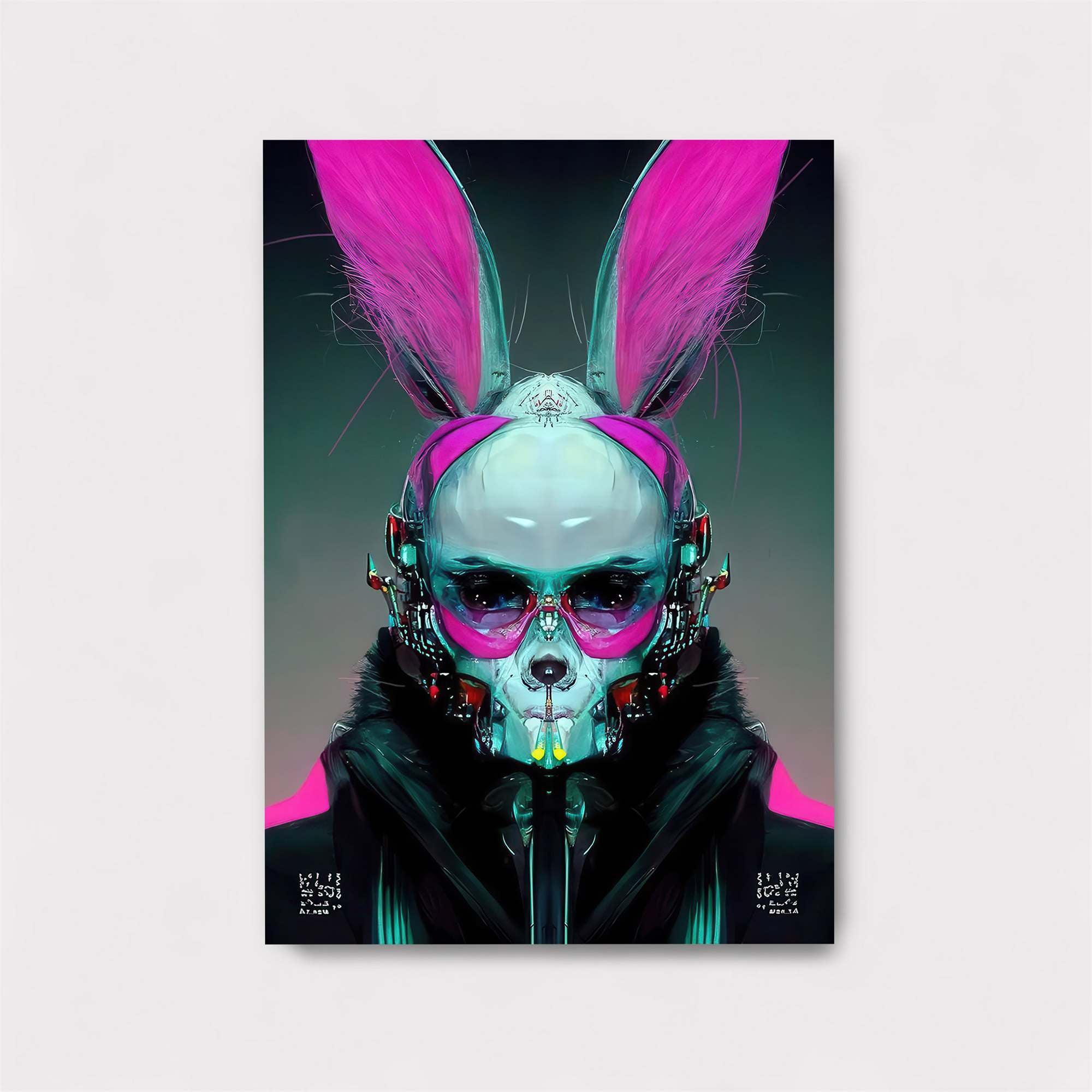 Cyber Bunny Safe Wall Magnetic / M