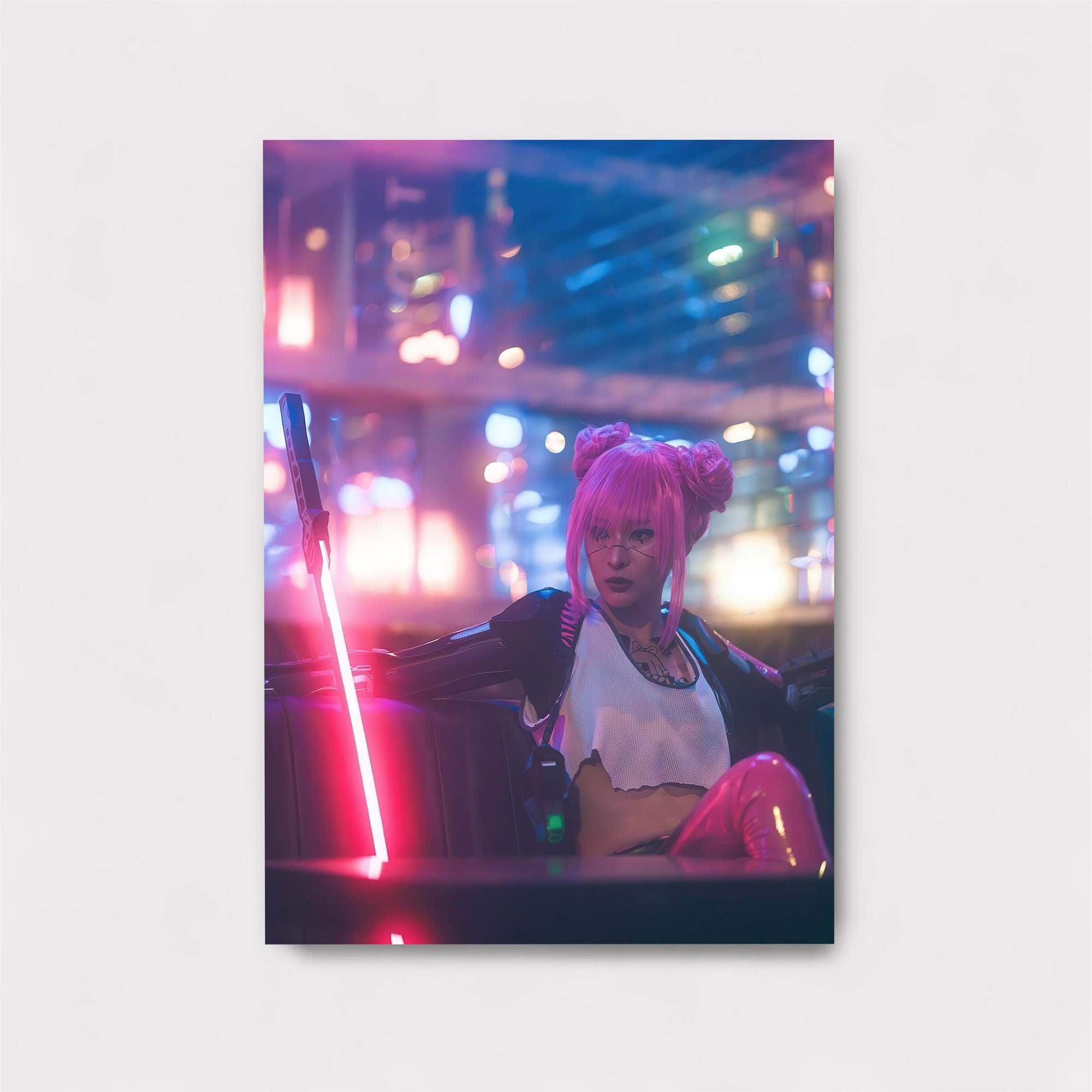 Neon Warrior Safe Wall Magnetic / M